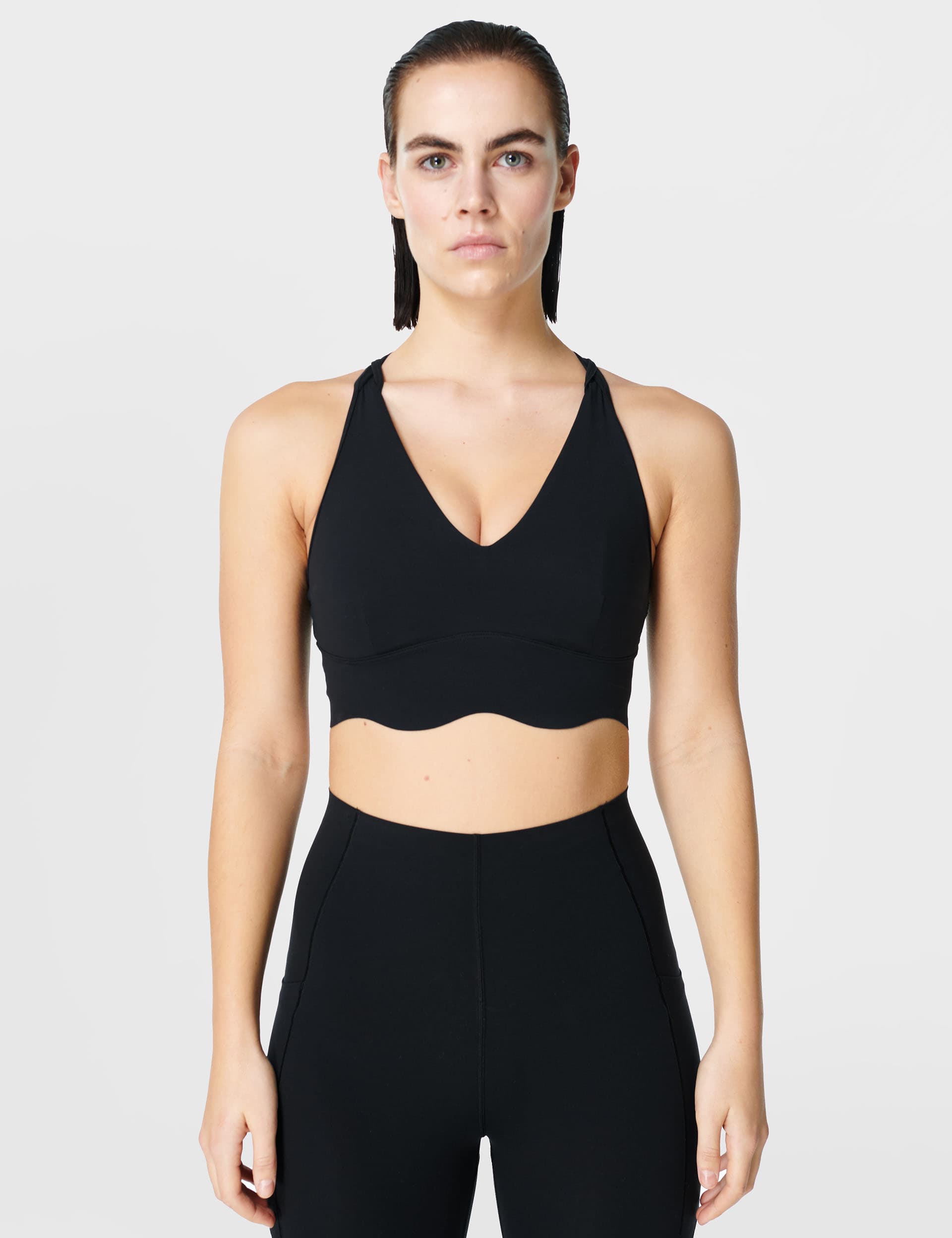 Sweaty Betty Women's Power Contour Non Wired Sports Bra (A-E) - Black, Black