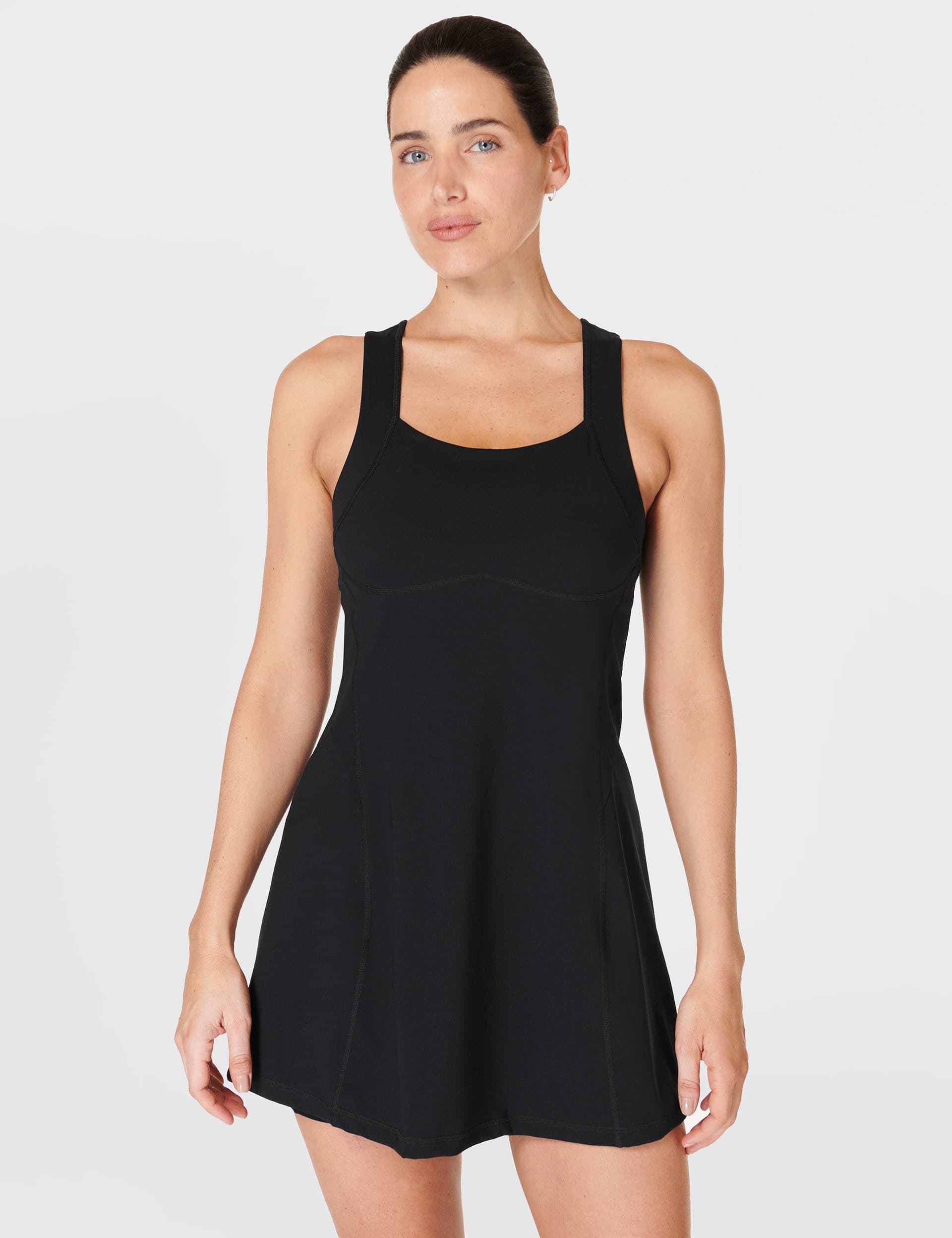 Sweaty Betty Women's Power Pro Racerback Mini Sports Dress - Black, Black