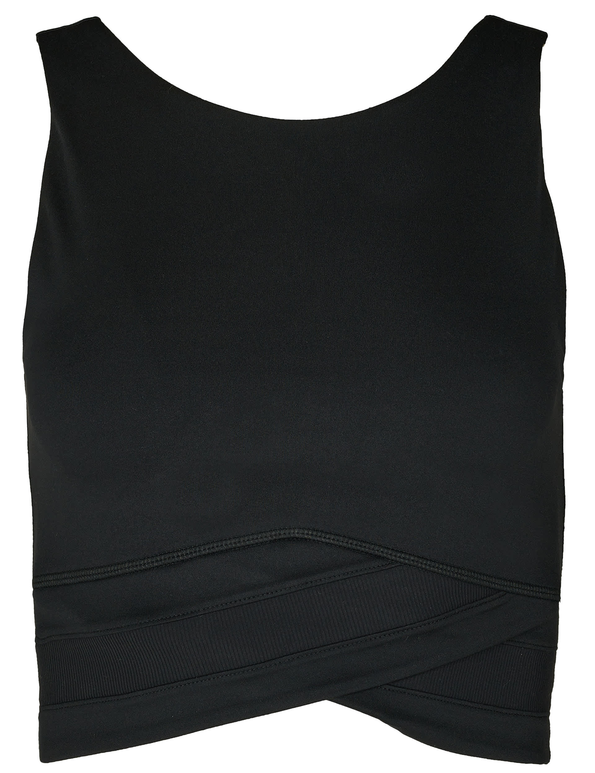 Sweaty Betty Women's All Day Wrap Waist Crew Neck Vest Top - Black, Black