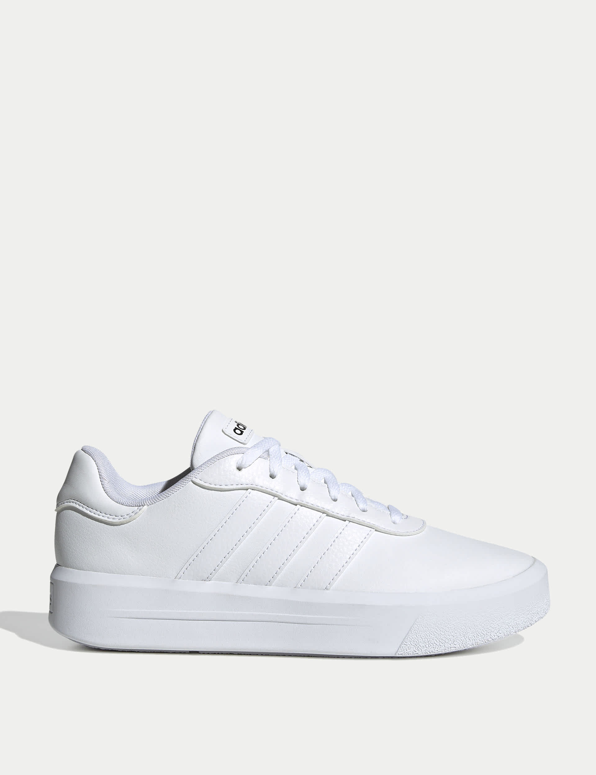 Adidas Women's Court Platform Trainers - 5 - White, White