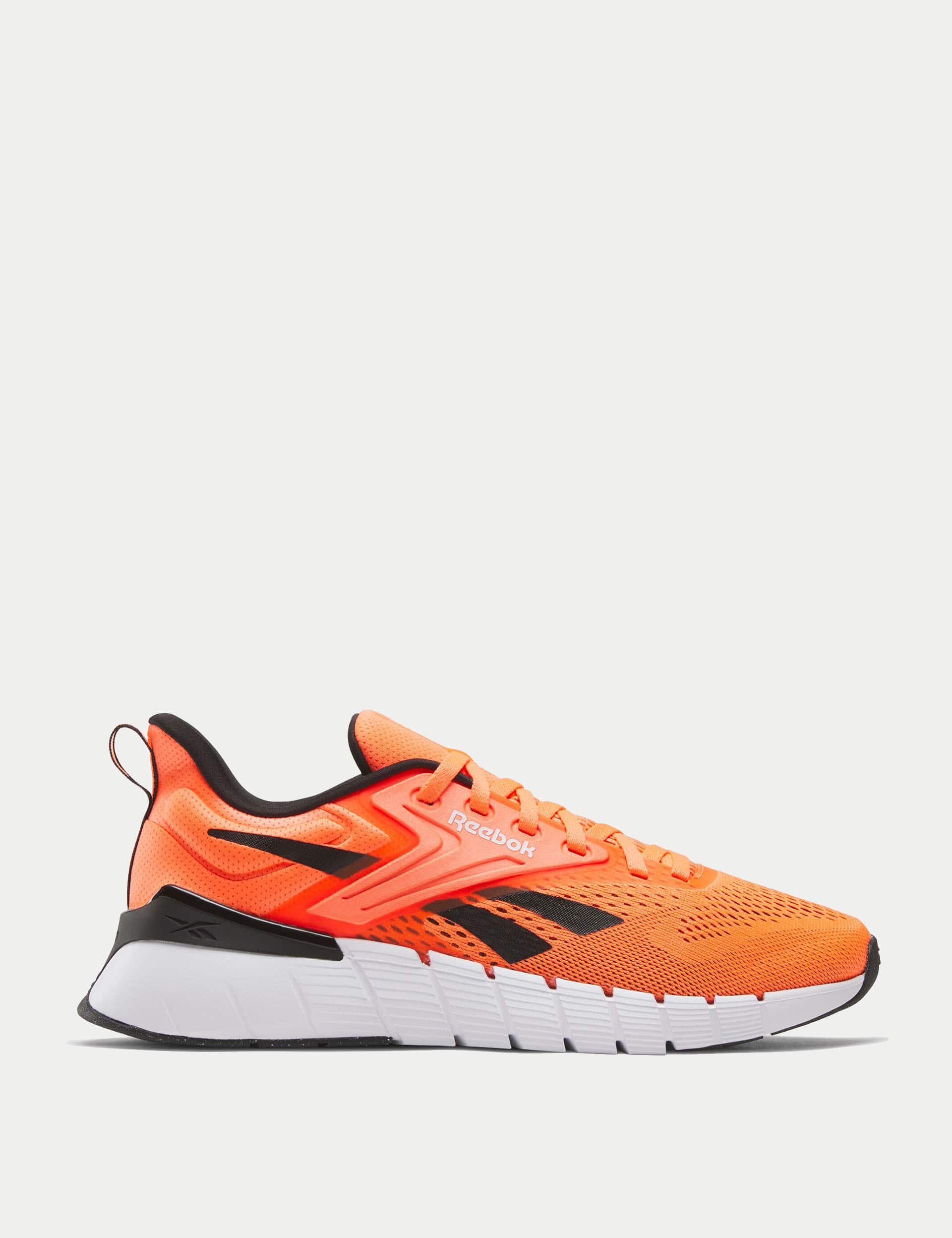 Reebok Men's Nano Gym Trainers - 9 - Coral, Coral,Black Mix