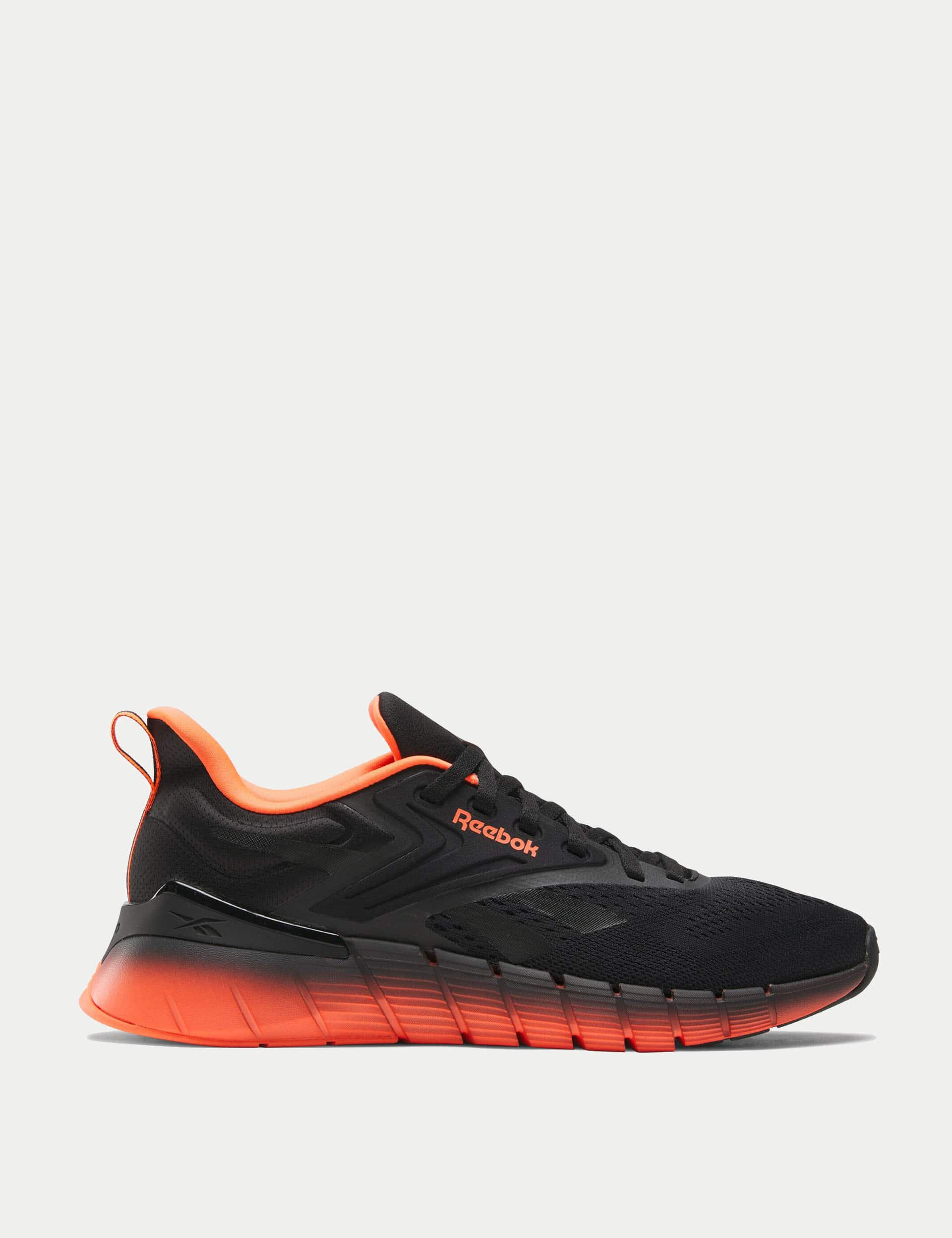 Reebok Men's Nano Gym Trainers - 11 - Black Mix, Coral,Black Mix