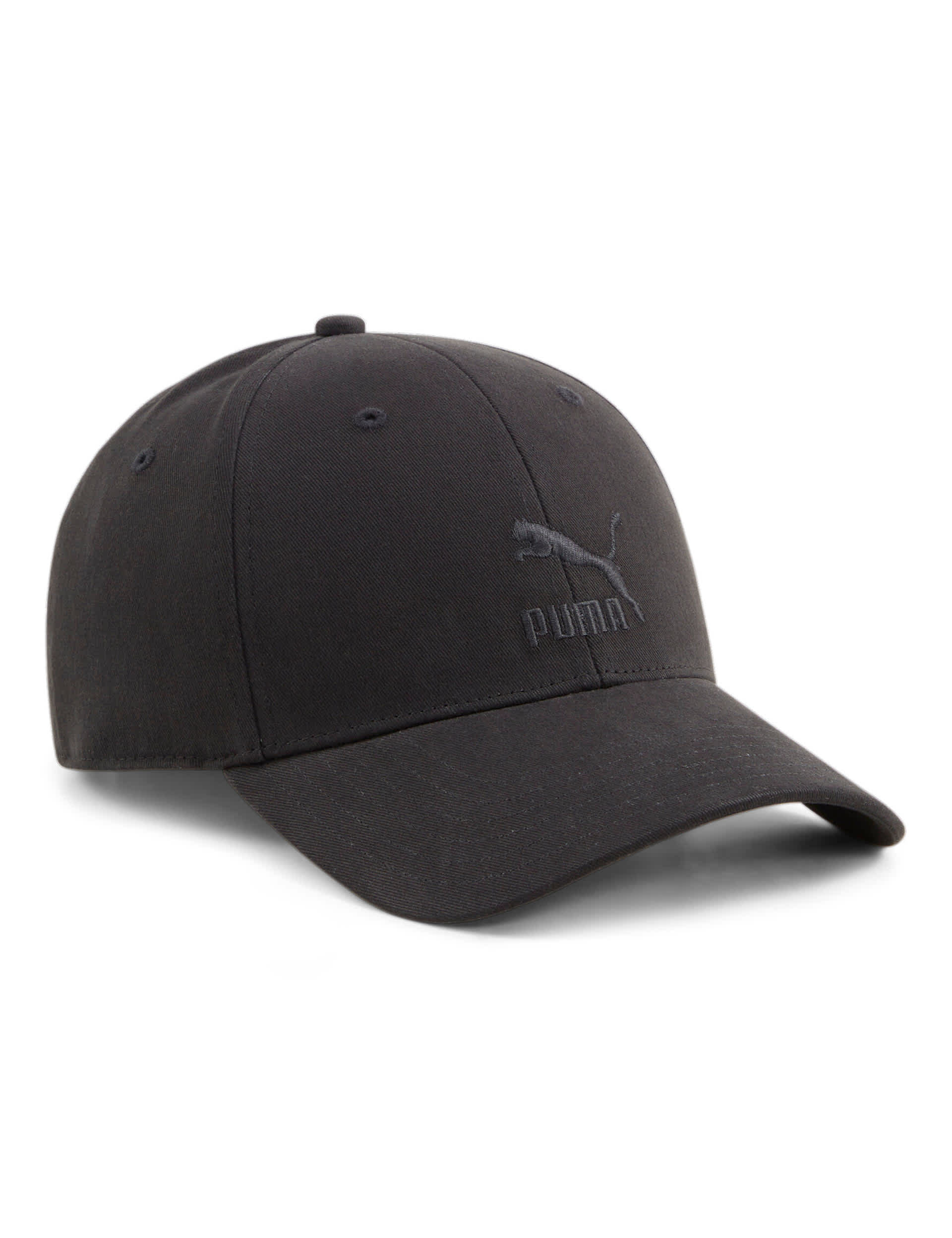 Puma Women's Classics BB Pure Cotton Baseball Cap - Black, Black