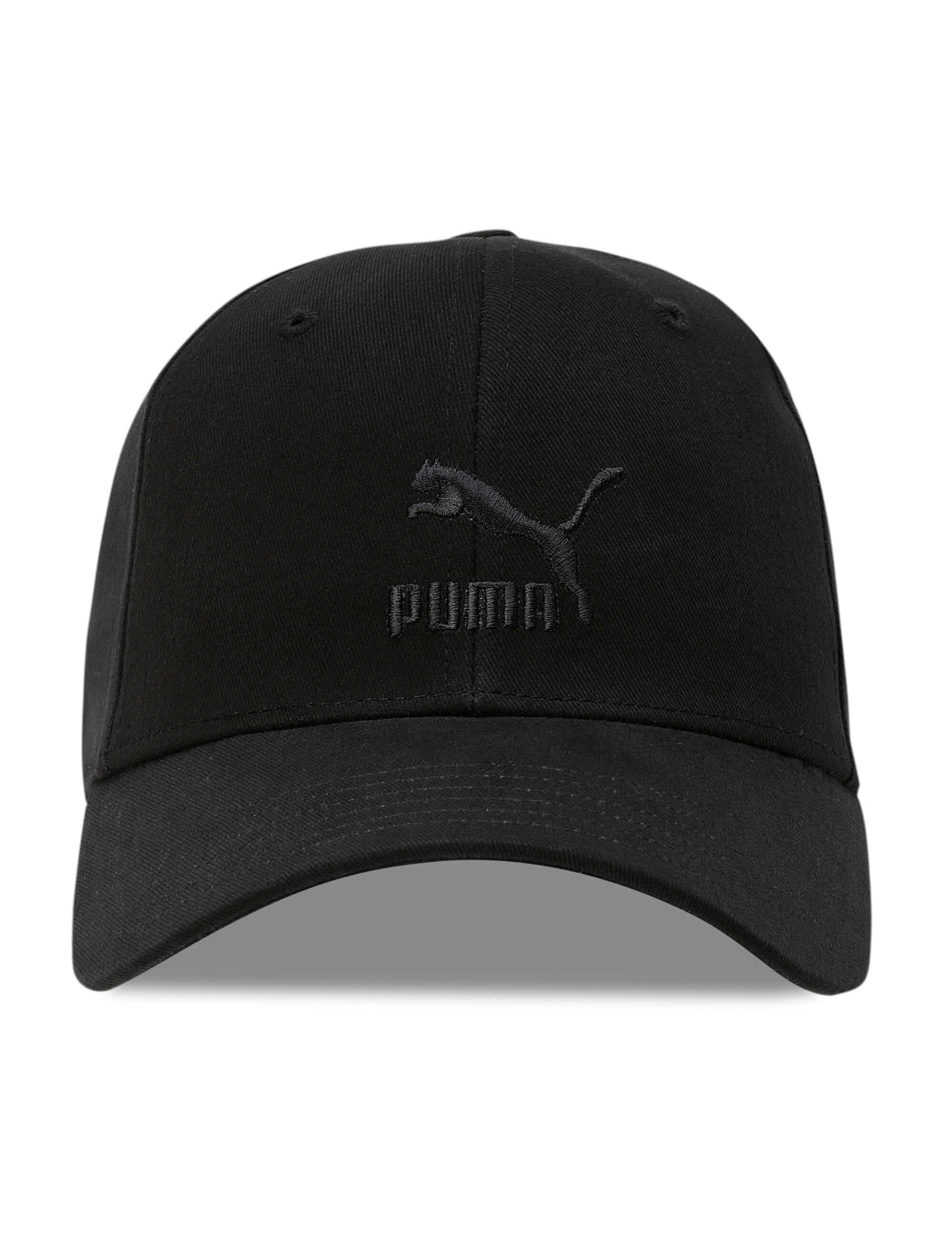 Puma Women's Classics BB Pure Cotton Baseball Cap - Black, Black