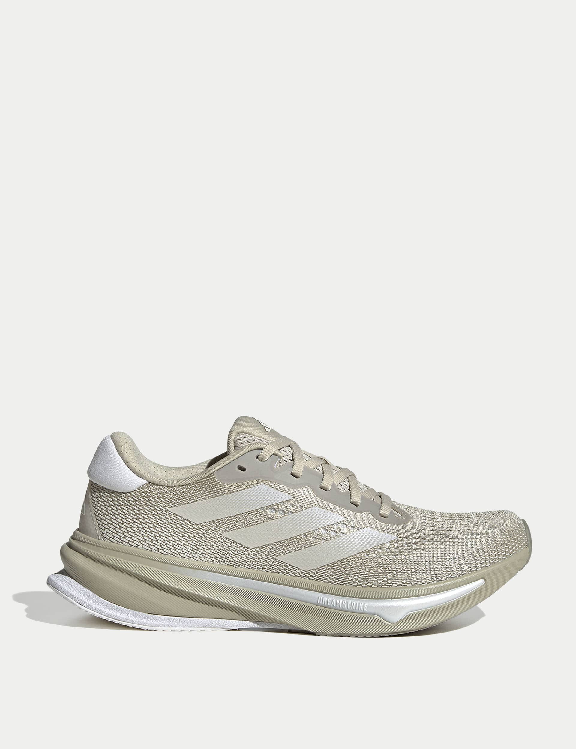 Adidas Women's Supernova Rise Running Trainers - 6 - Putty, Putty,White Mix