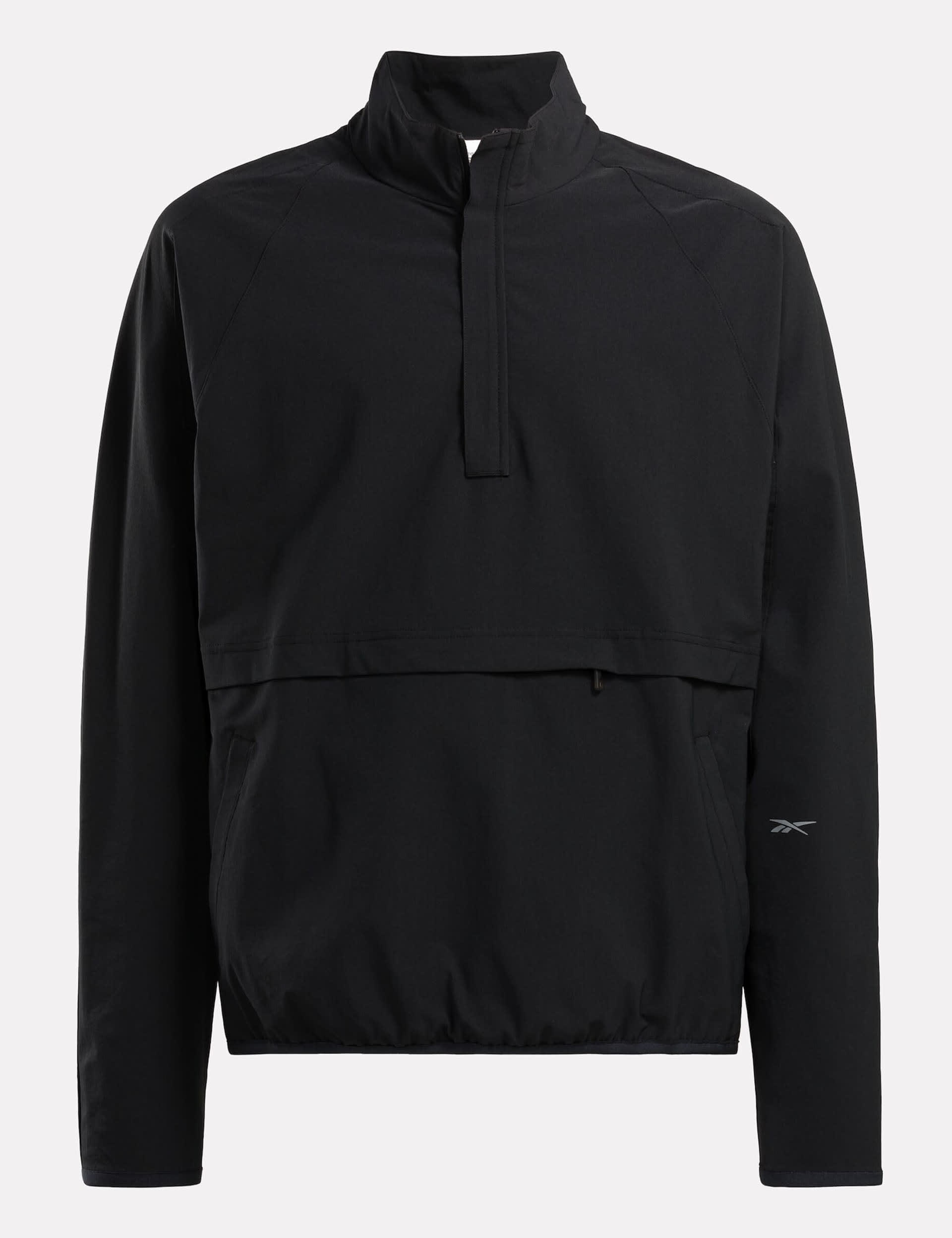 Reebok Men's Active Collective SkyStretch Anorak - Black, Black