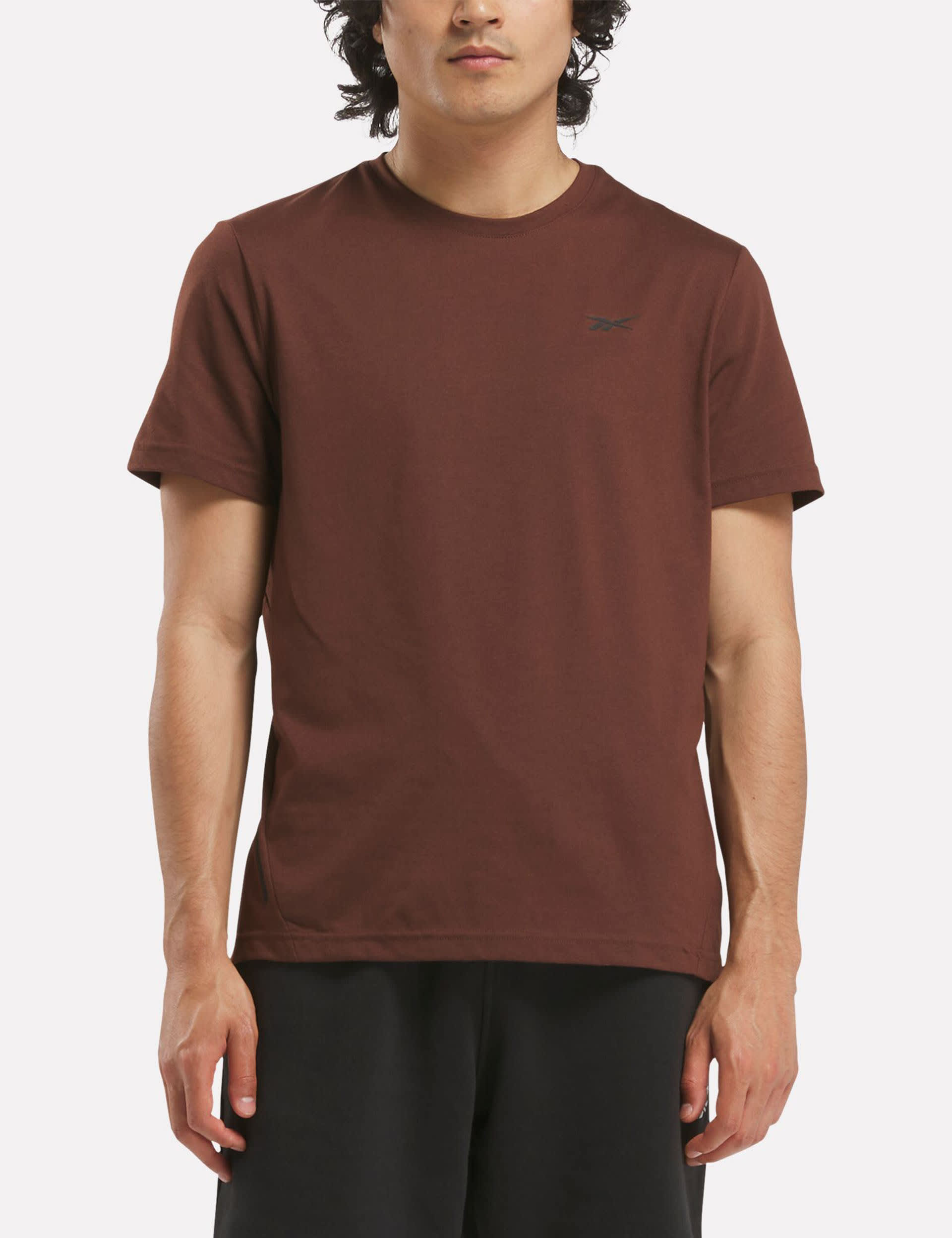 Reebok Men's Endure Athlete 2.0 Sports T-Shirt - Brown, Brown