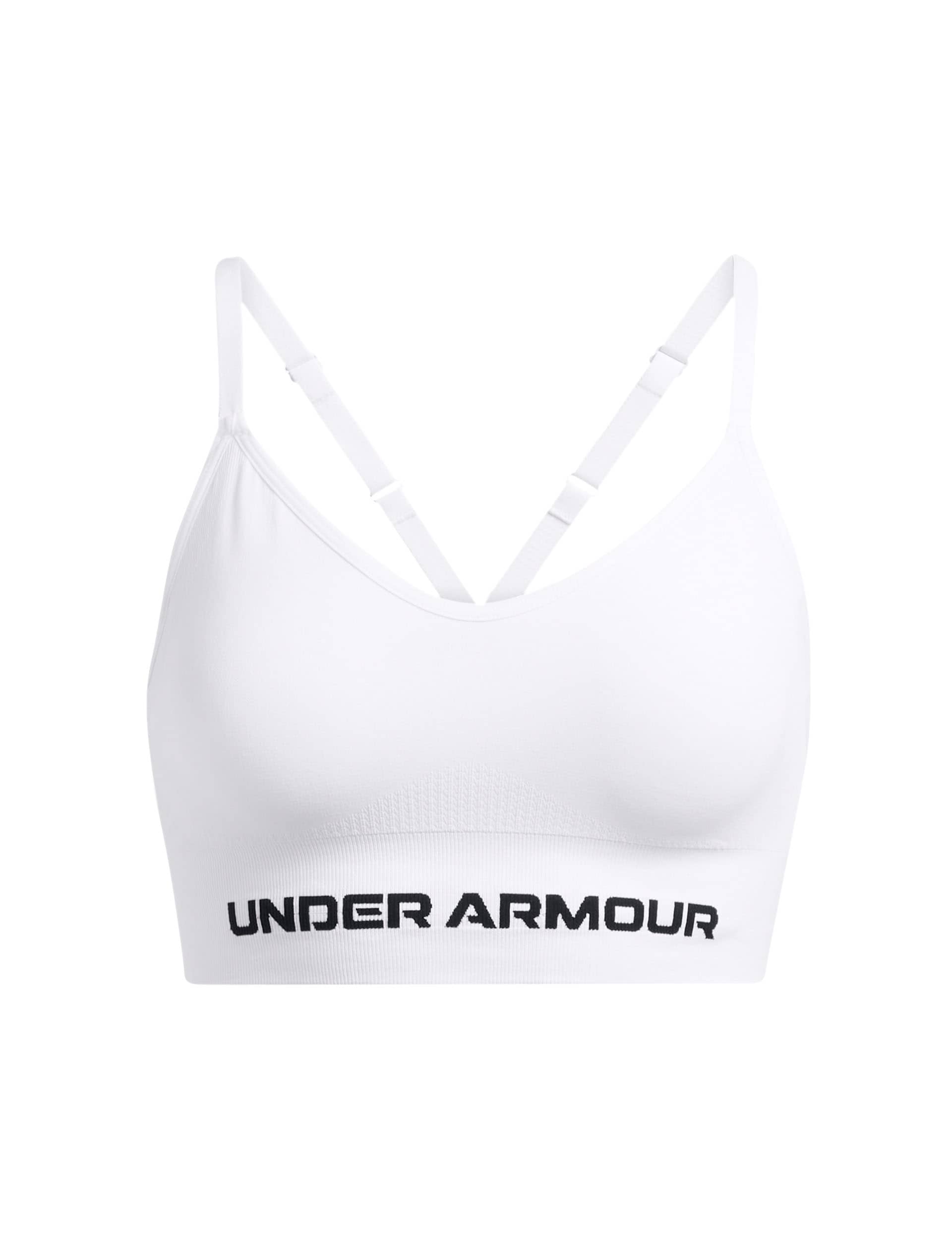 Under Armour Women's Vanish Seamless Sports Bra - XS - White, White