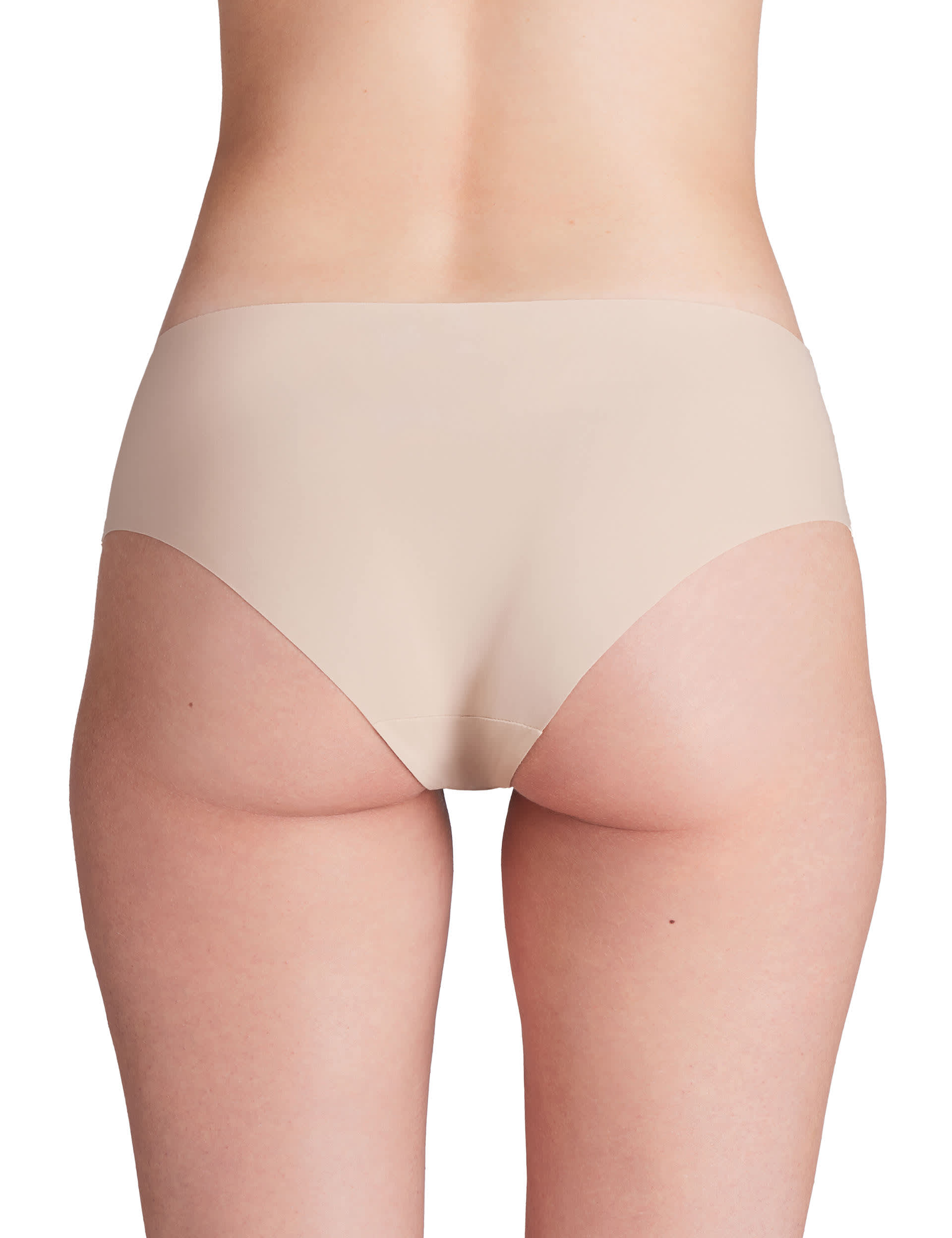 Under Armour Women's 3pk Pure Stretch No Show Hipster Knickers - L - Beige, Beige,Black