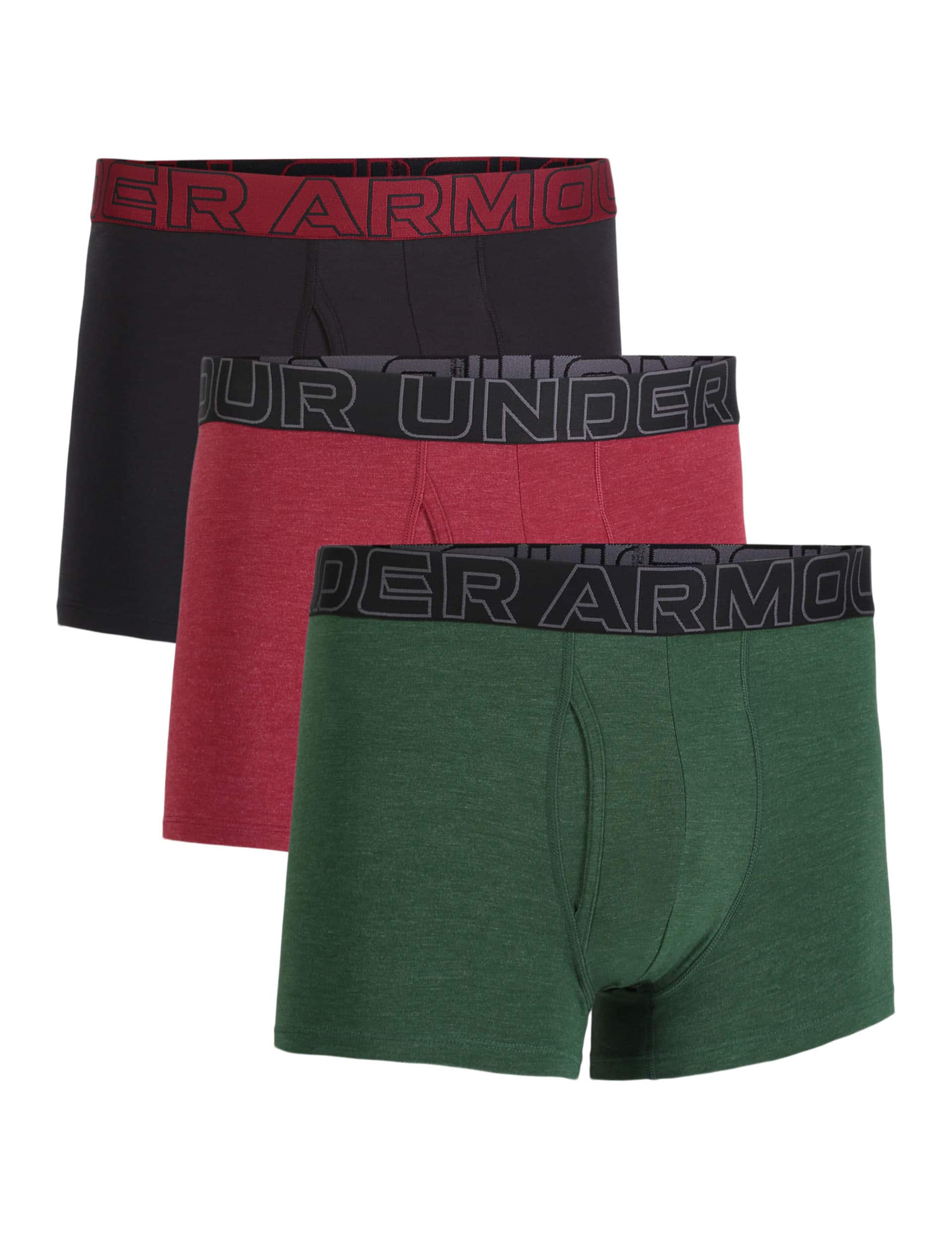 Under Armour Men's 3pk Performance Cotton Rich Boxers - XL - Multi, Multi