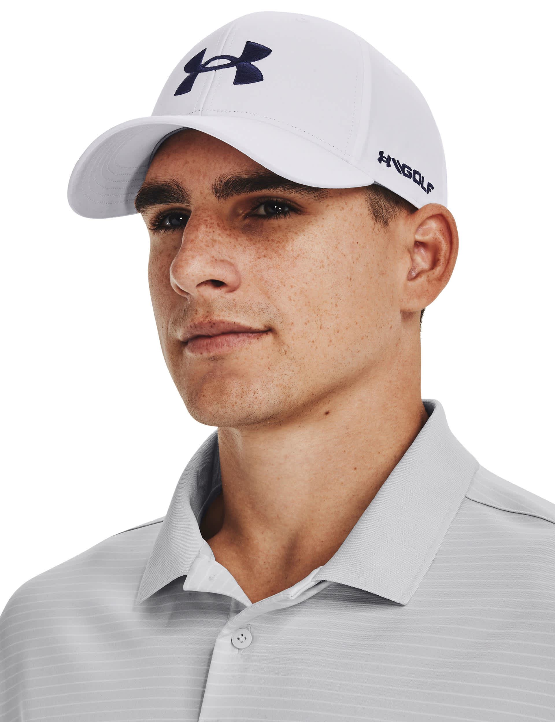 Under Armour Men's Golf96 Baseball Cap - White, White