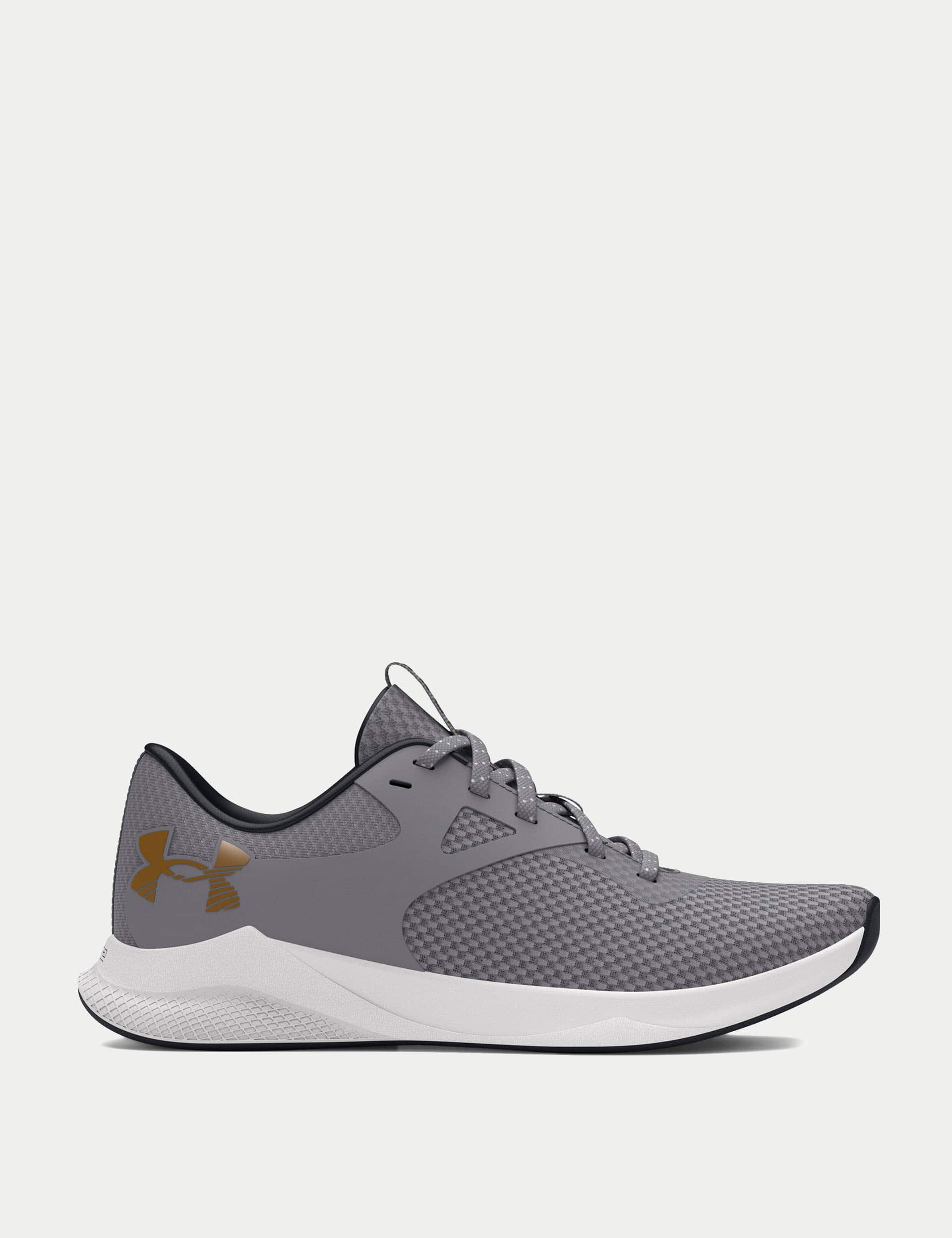 Under Armour Women's Charged Aurora 2 Training Shoes - 6 - Grey, Grey,Purple