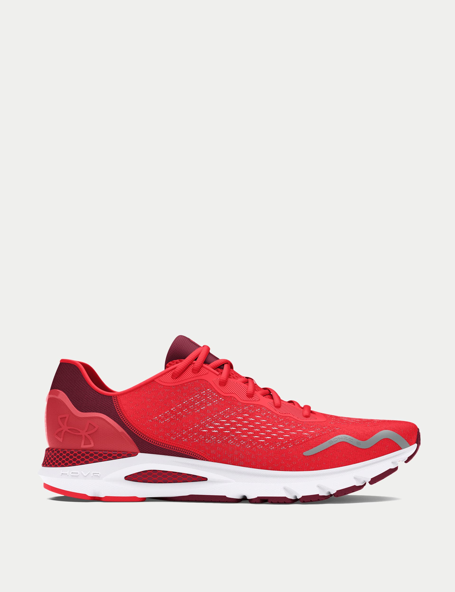 Under Armour Men's HOVR Sonic 6 Running Trainers - 9 - Red, Red