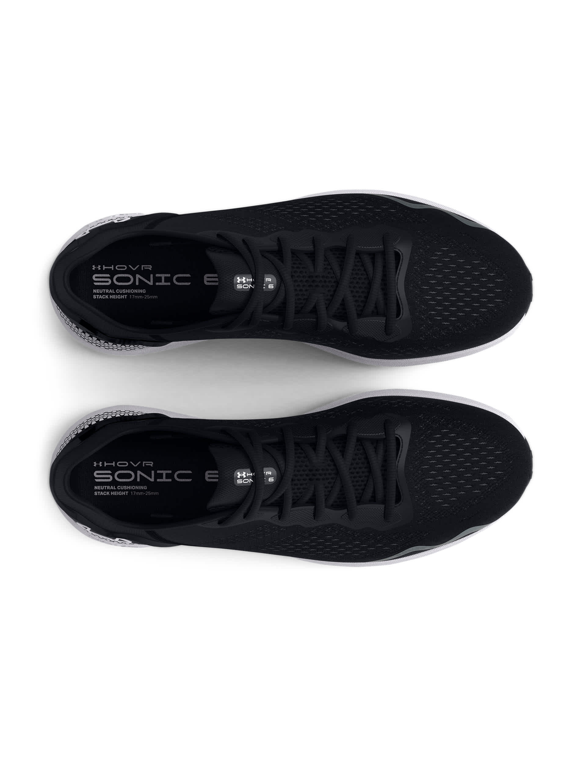 Under Armour Men's HOVR Sonic 6 Running Trainers - Black, Black