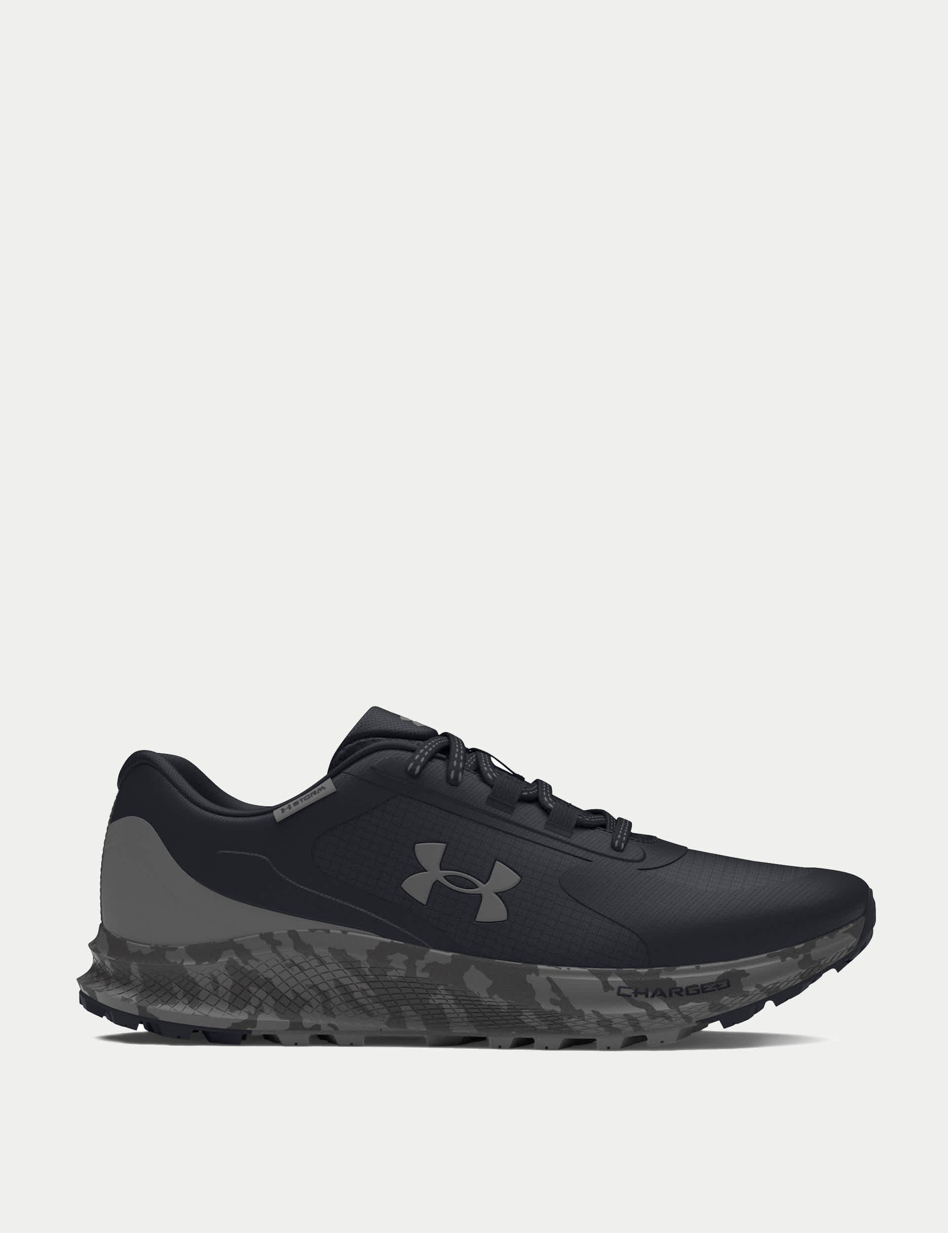 Under Armour Men's Charged Bandit Trail Speed 3 Running Trainers - 9 - Black, Charcoal,Black,Black M