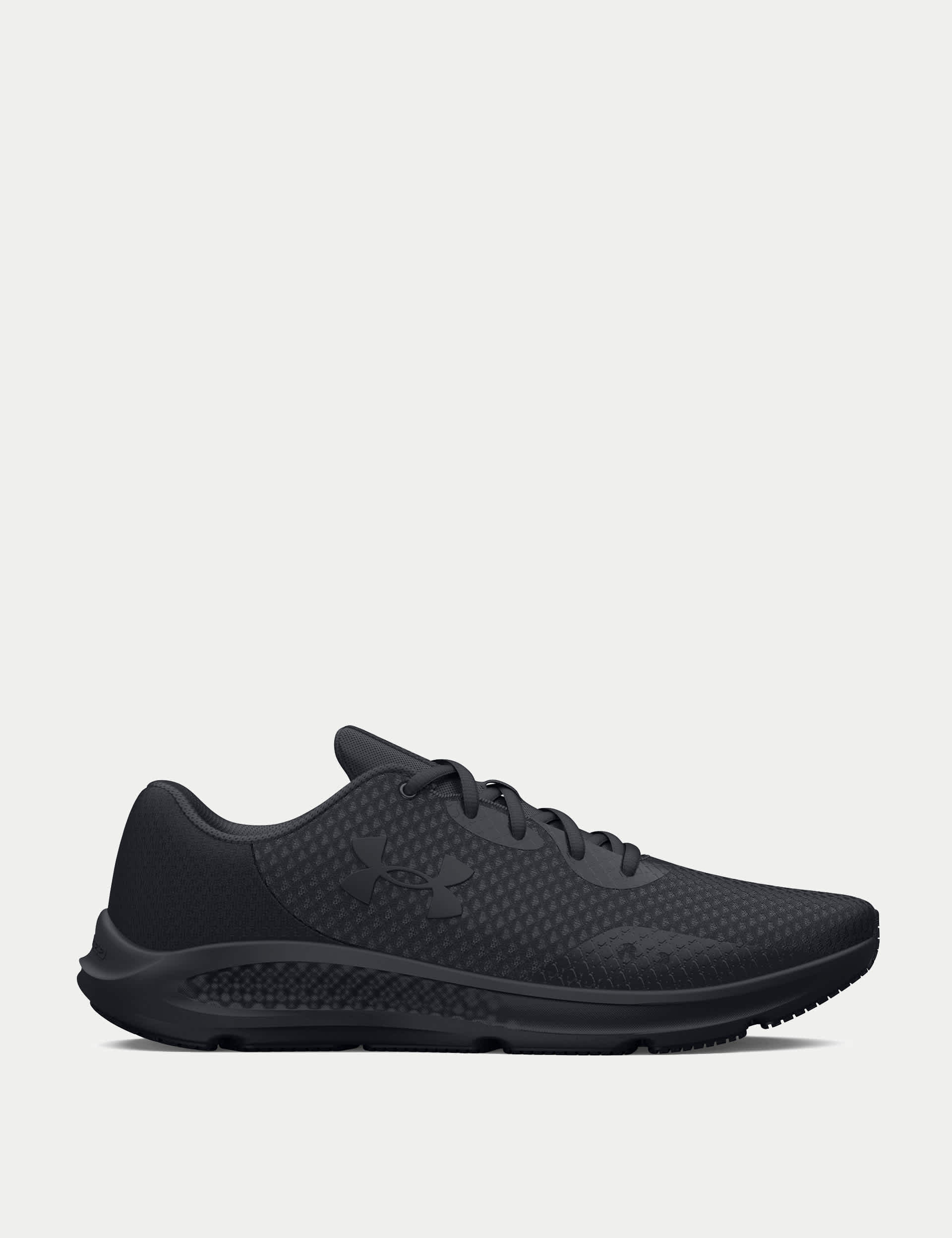 Under Armour Men's Charged Pursuit 3 Running Trainers - 10 - Black/Black, Grey,Black/Black,Black,Whi