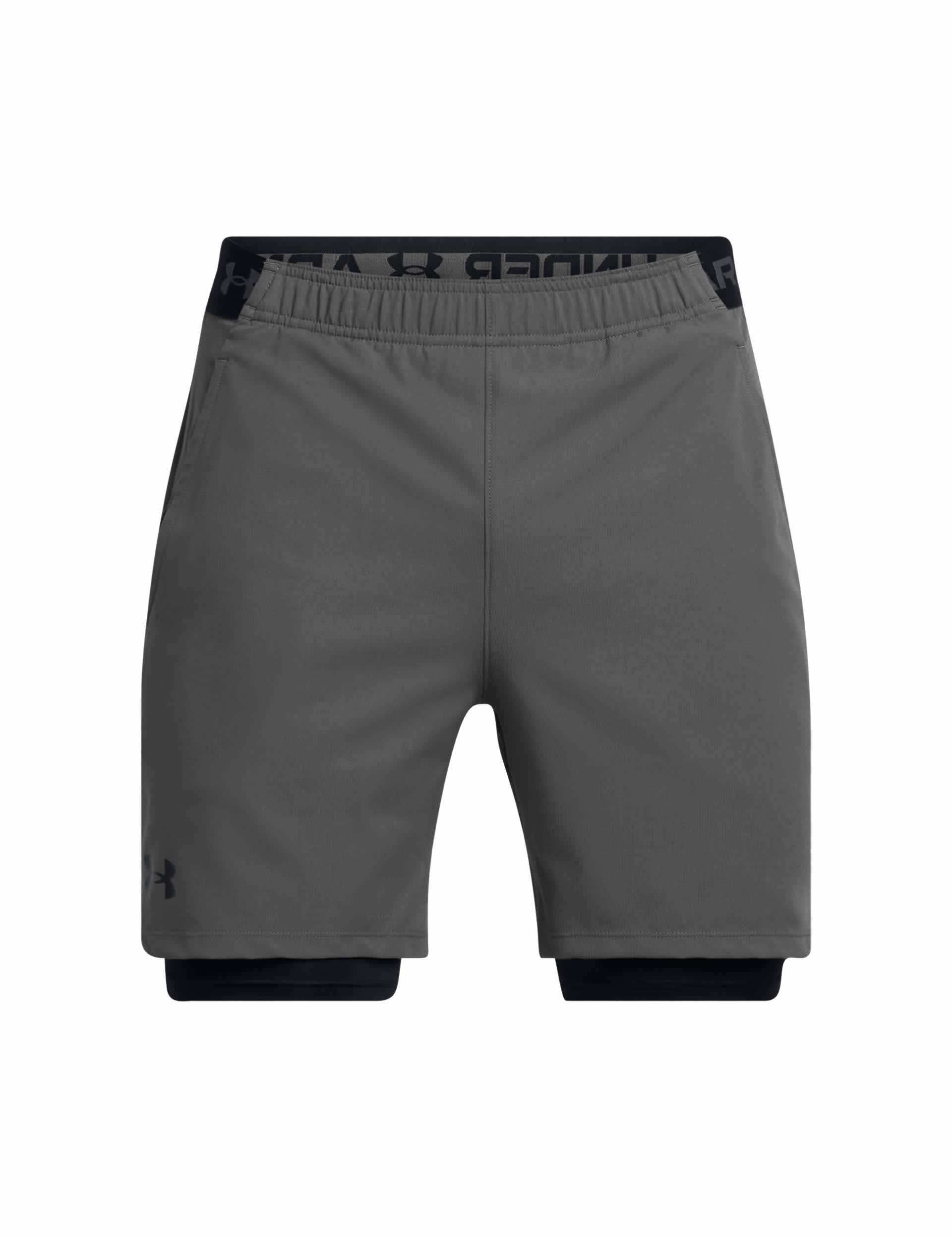 Under Armour Men's Vanish Woven 2-in-1 Shorts - Grey, Grey