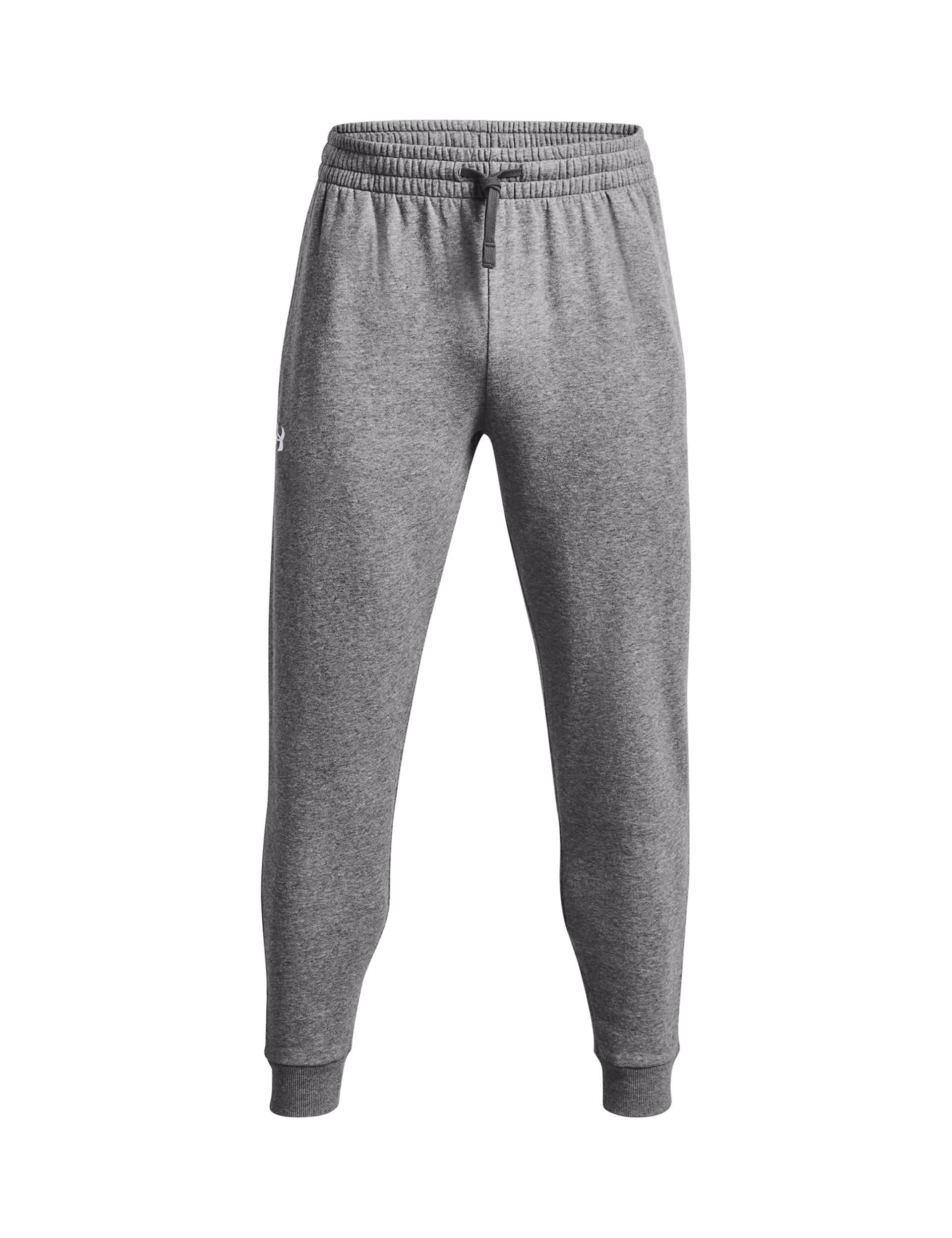 Under Armour Men's Rival Cuffed Fleece Joggers - Dark Grey, Dark Grey