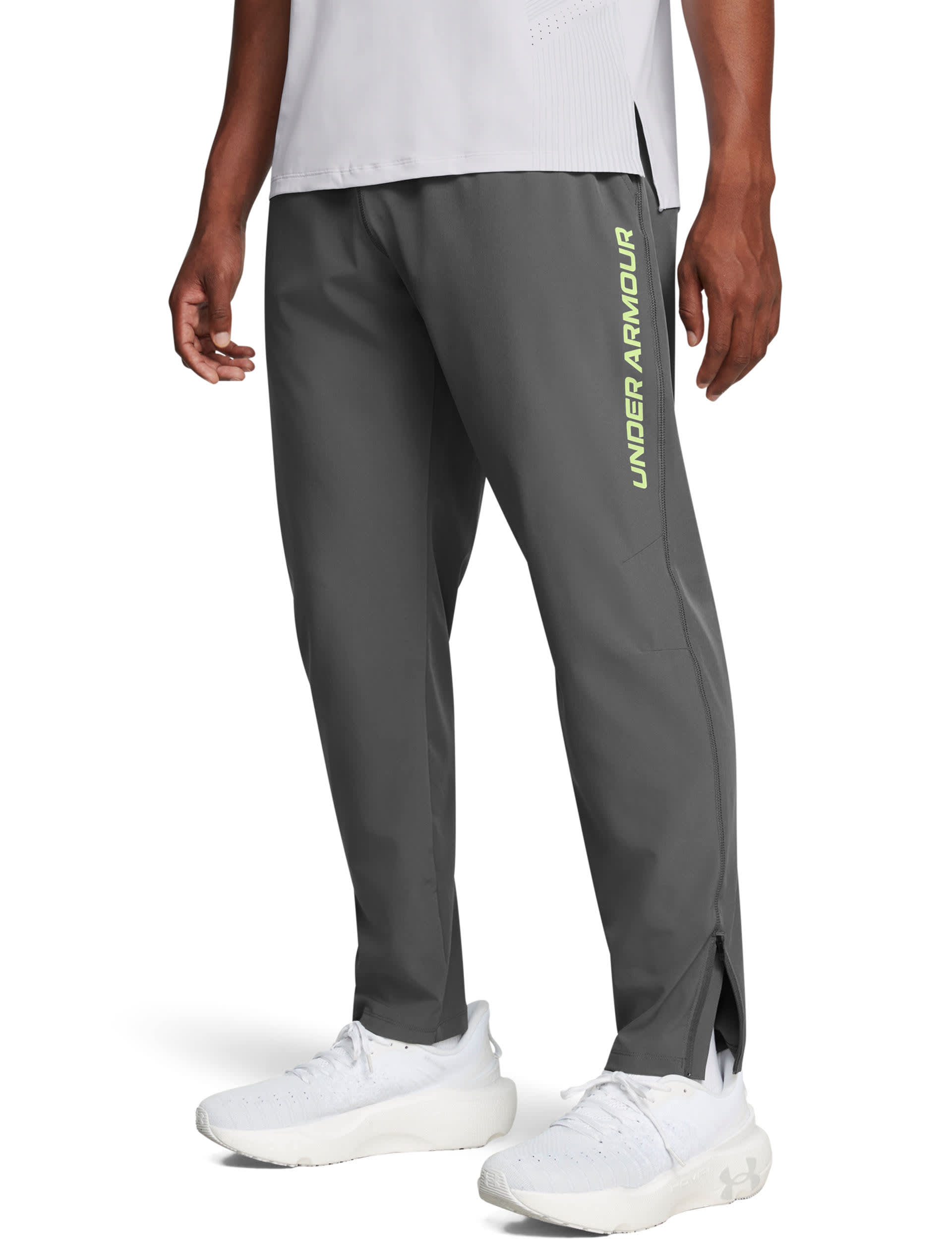 Under Armour Men's Storm Run Stretch Joggers - L - Dark Grey, Dark Grey