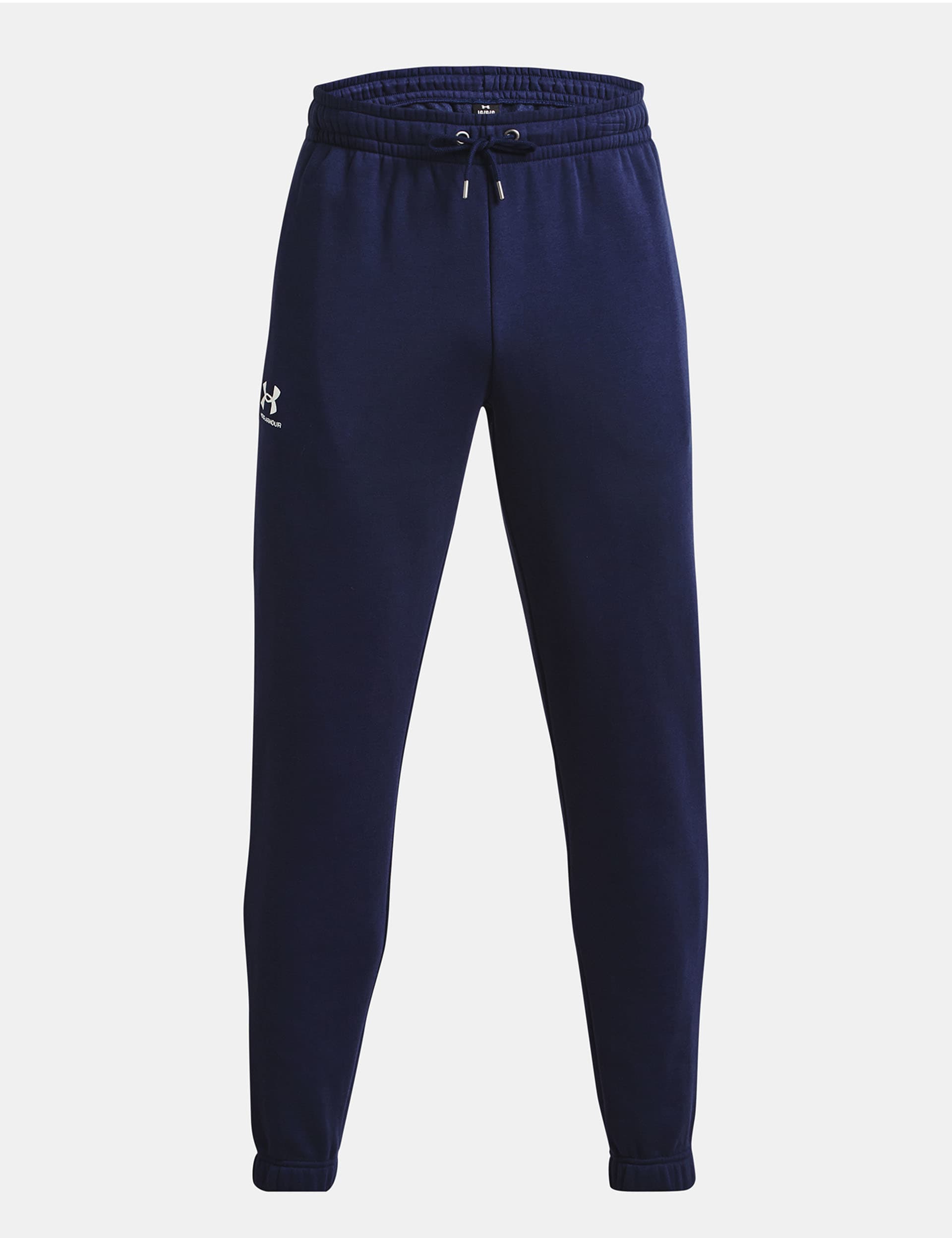 Under Armour Men's Essential Fleece Slim Fit Joggers - XXL - Dark Navy, Dark Grey,Dark Navy