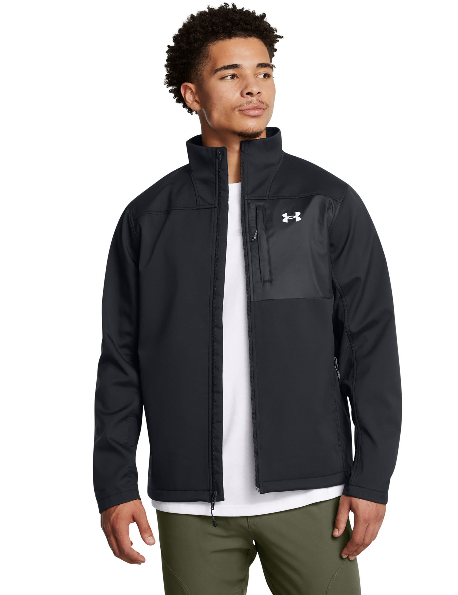 Under Armour Men's UA Shield Jacket - Black, Black