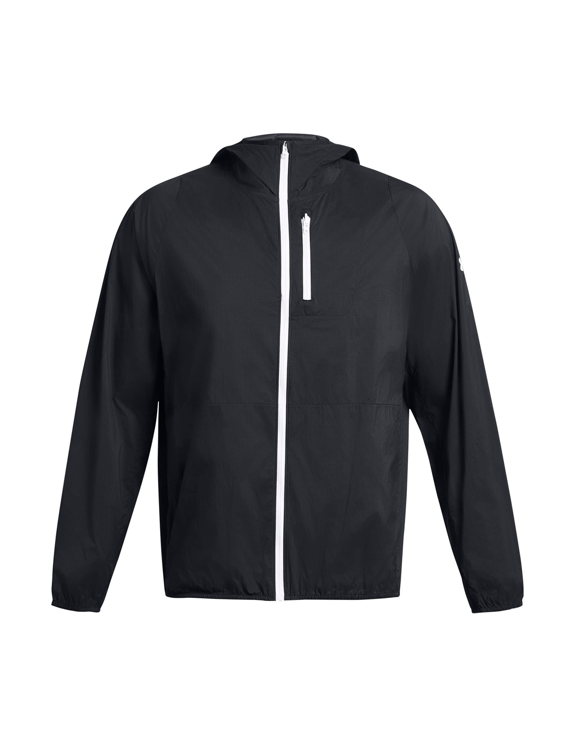 Under Armour Men's Launch Lightweight Sports Jacket - Black, Black