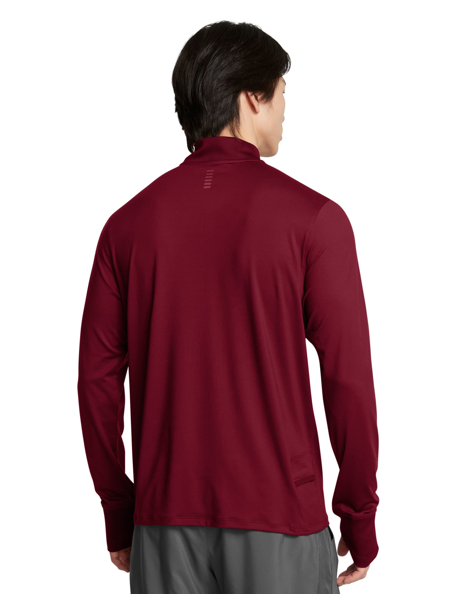 Under Armour Men's Launch Pro Funnel Neck Training Top - Dark Red, Dark Red