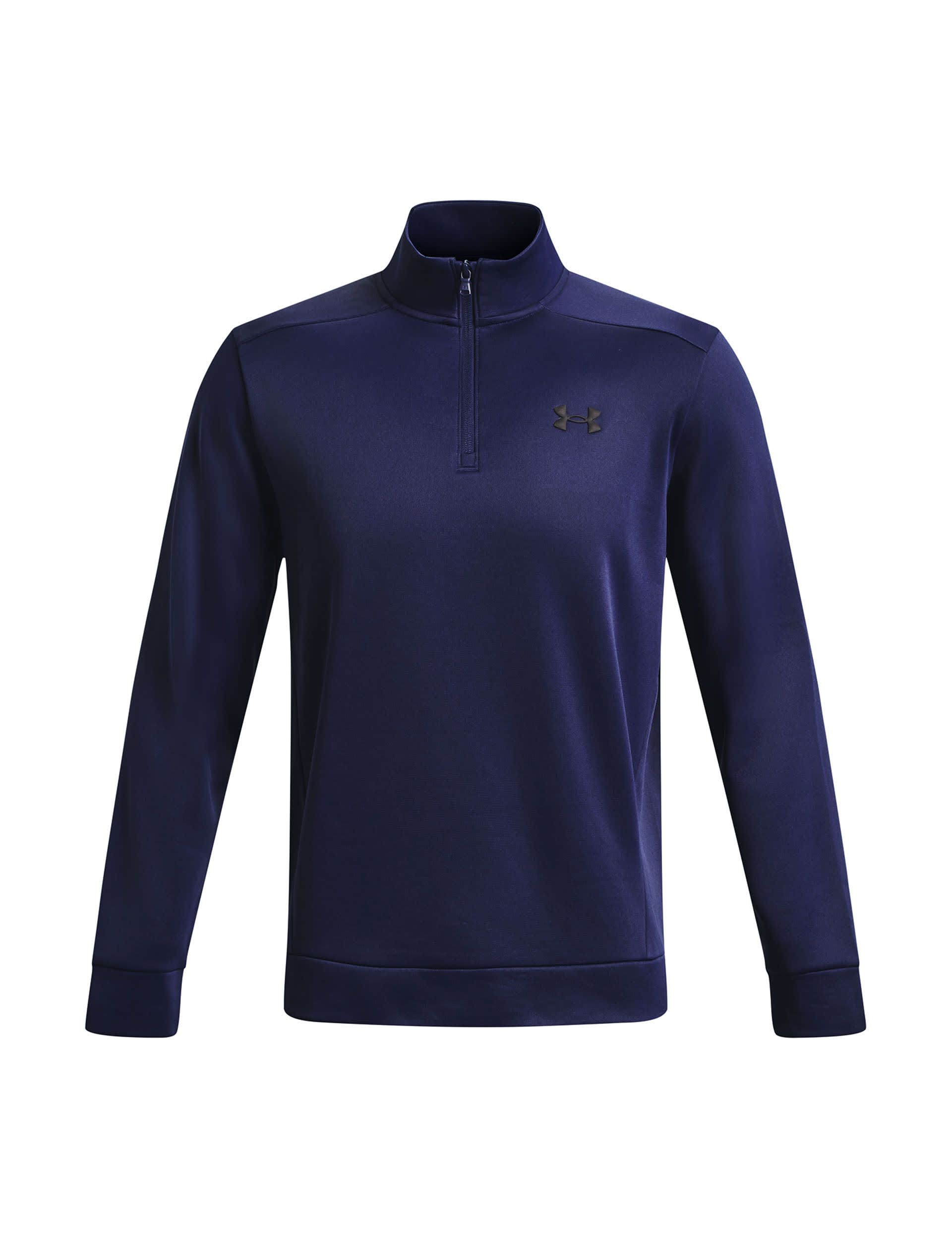 Under Armour Men's Armour Fleece Funnel Neck Sweatshirt - Dark Navy, Dark Navy,Khaki