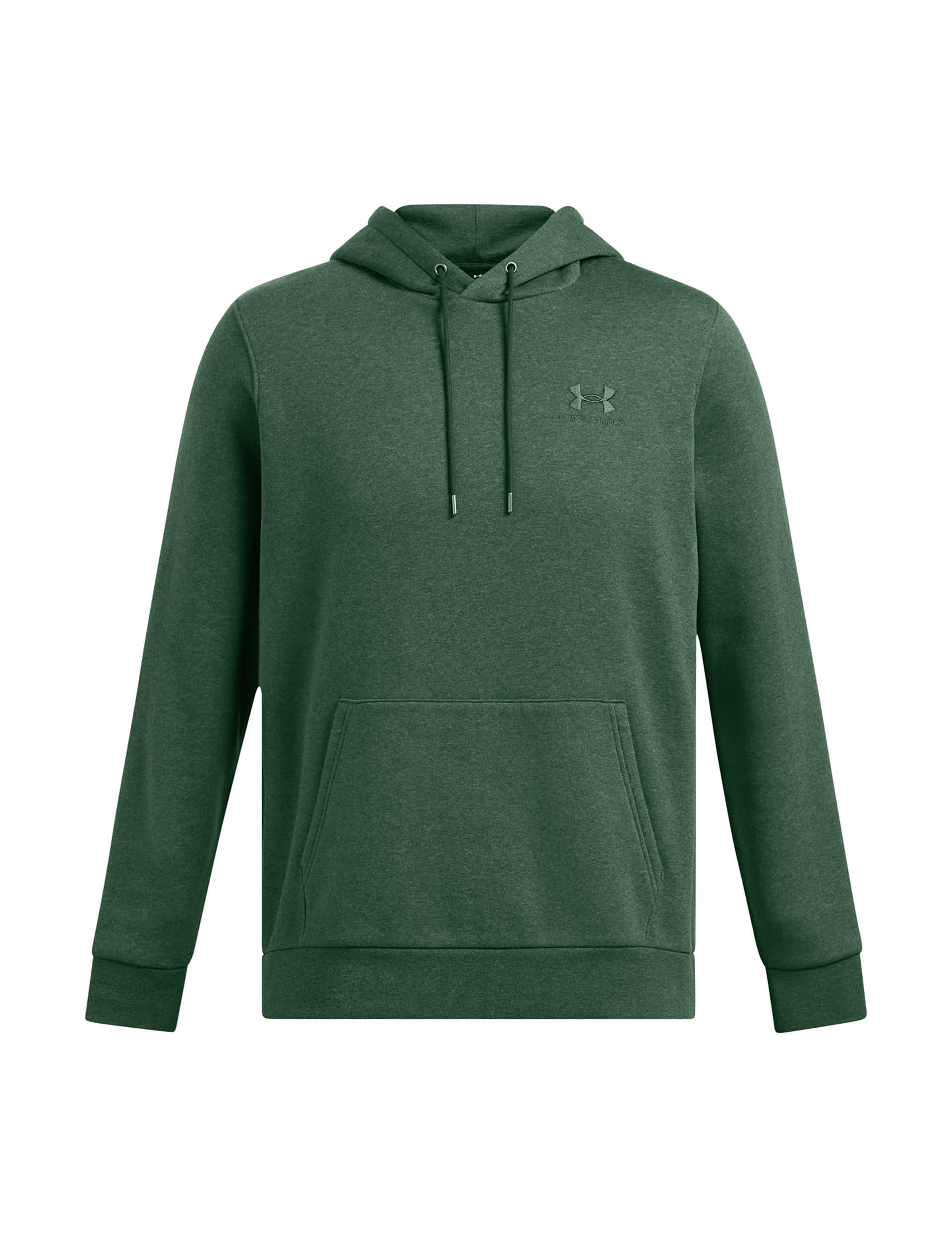 Under Armour Men's Icon Fleece Hoodie - Dark Green, Dark Grey,Dark Green