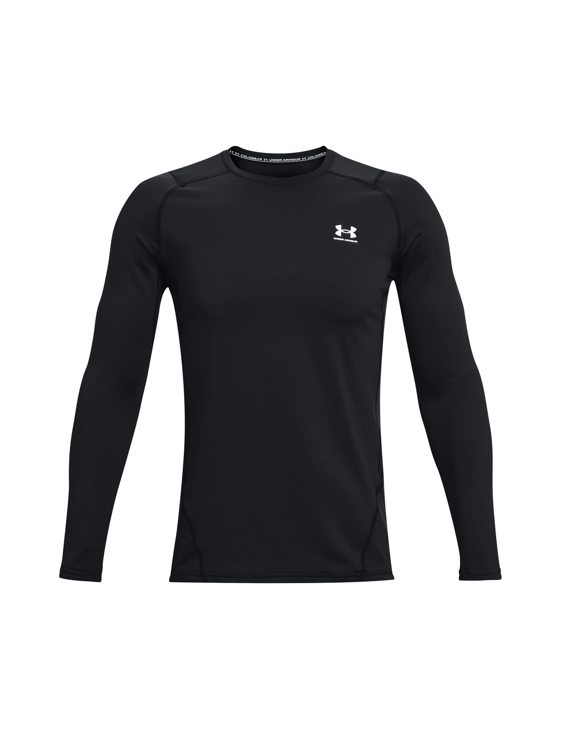 Under Armour Men's Cold Gear Crew Neck Baselayer Top - XXL - Black, Black