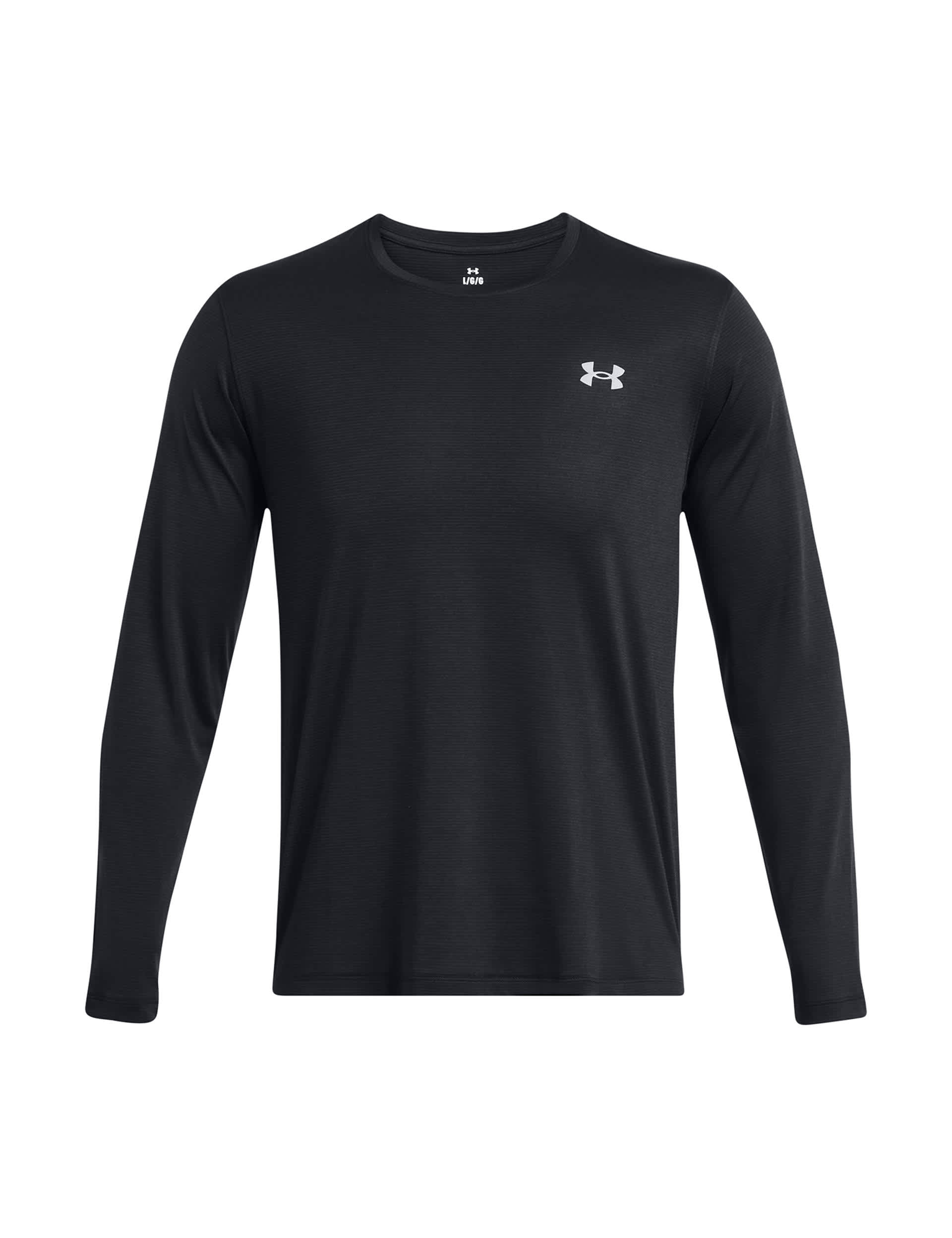 Under Armour Men's Launch Long Sleeve Training Top - M - Black, Black