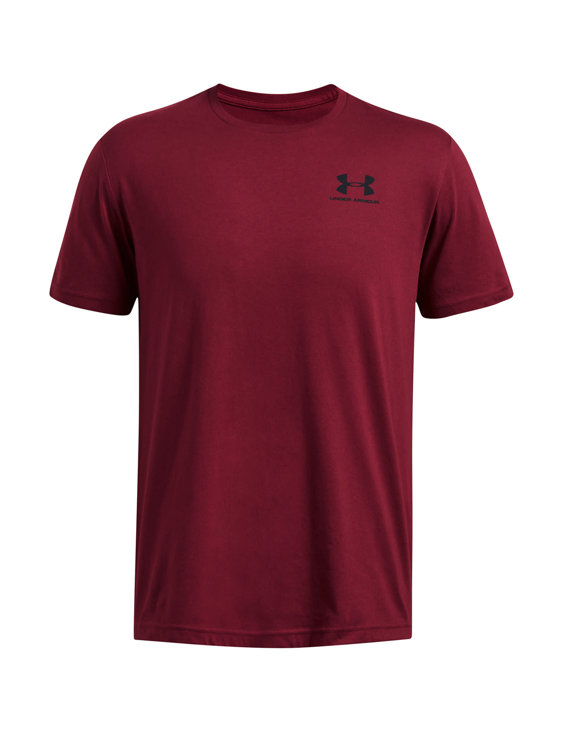 Under Armour Men's Sportstyle Cotton Rich Training T-Shirt - Dark Red, Dark Red