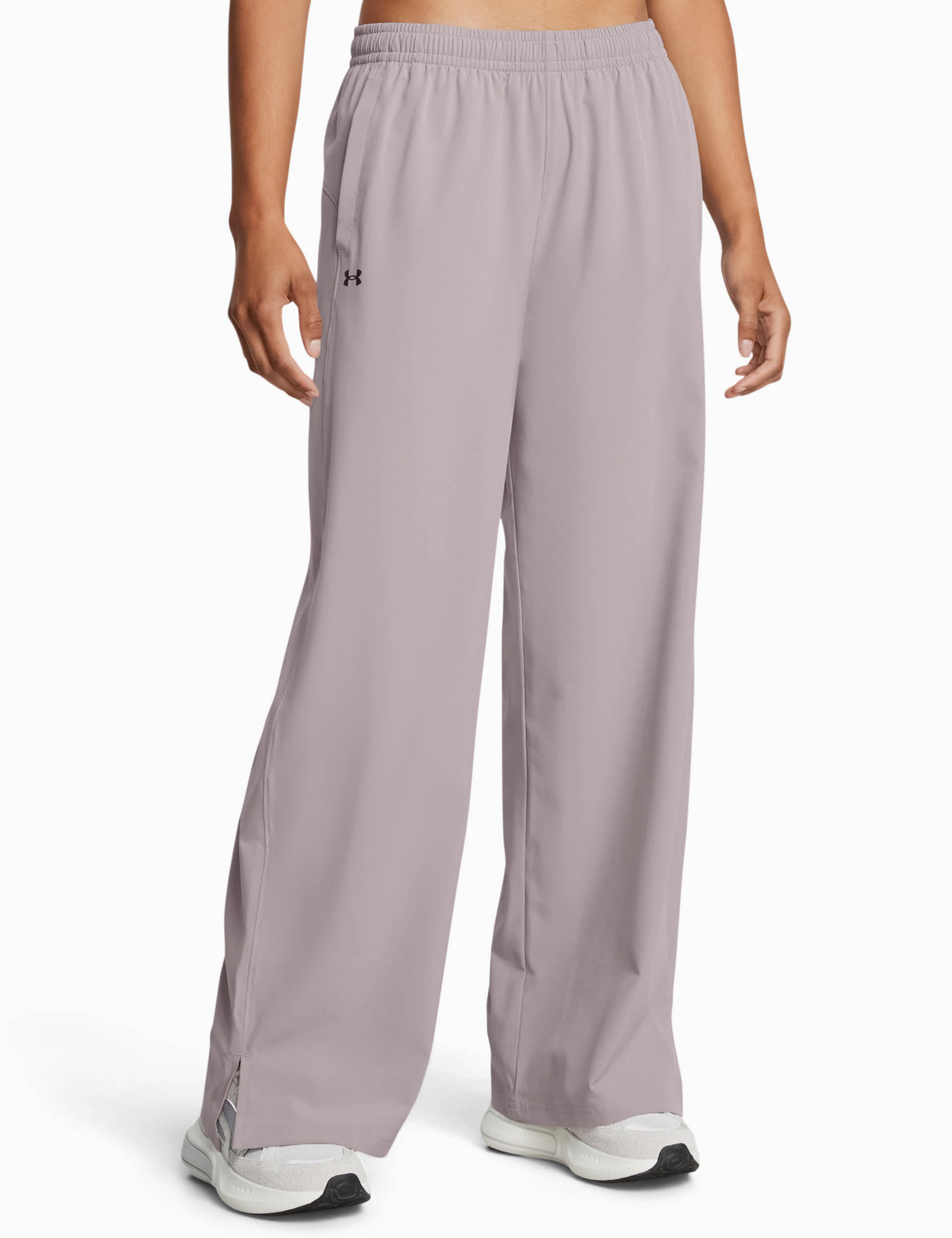 Under Armour Women's Rival Wide Leg Joggers - Grey, Grey