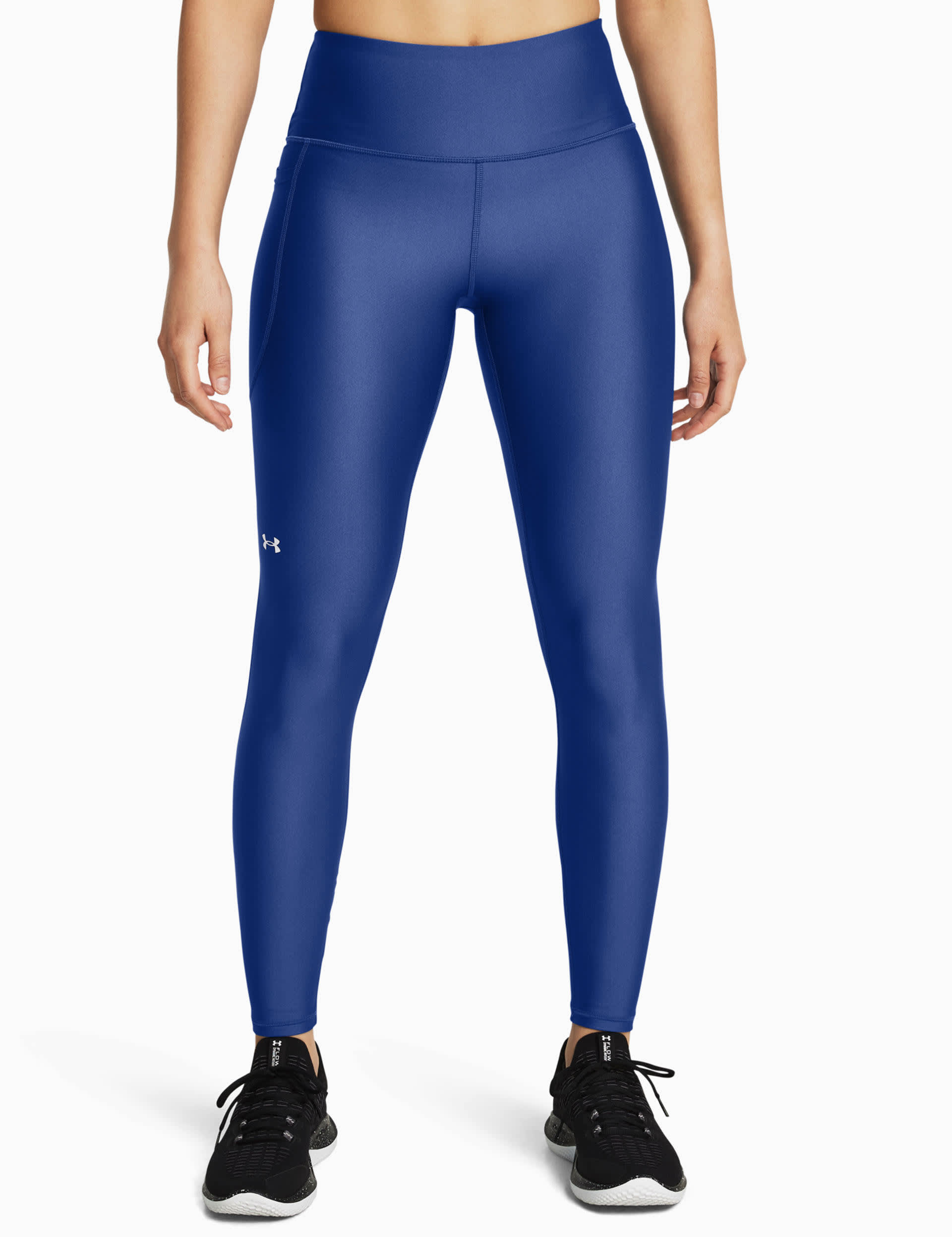 Under Armour Women's HeatGear High Waisted Leggings - M - Bright Blue, Bright Blue