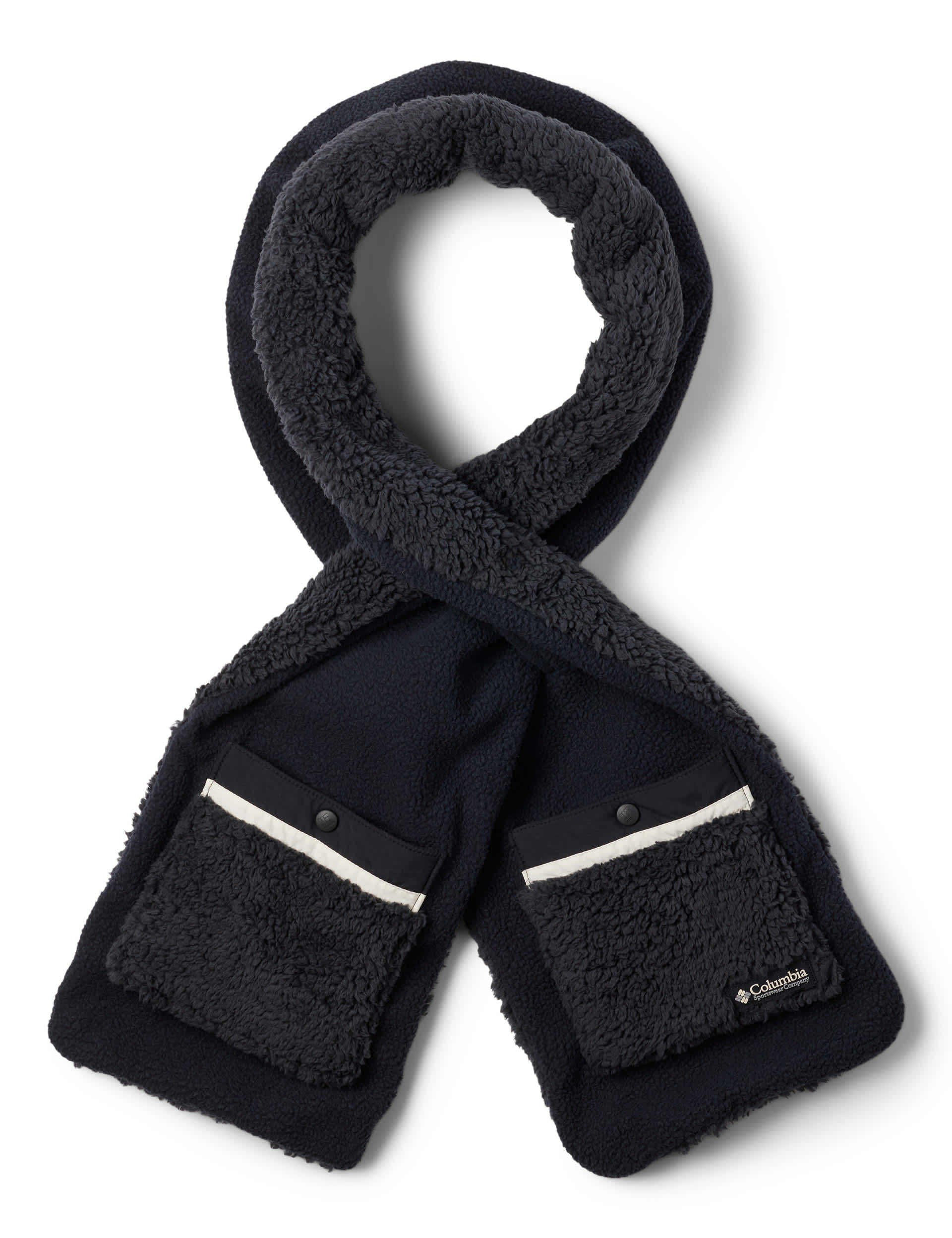 Columbia Women's Double Pocket Scarf - Black, Black