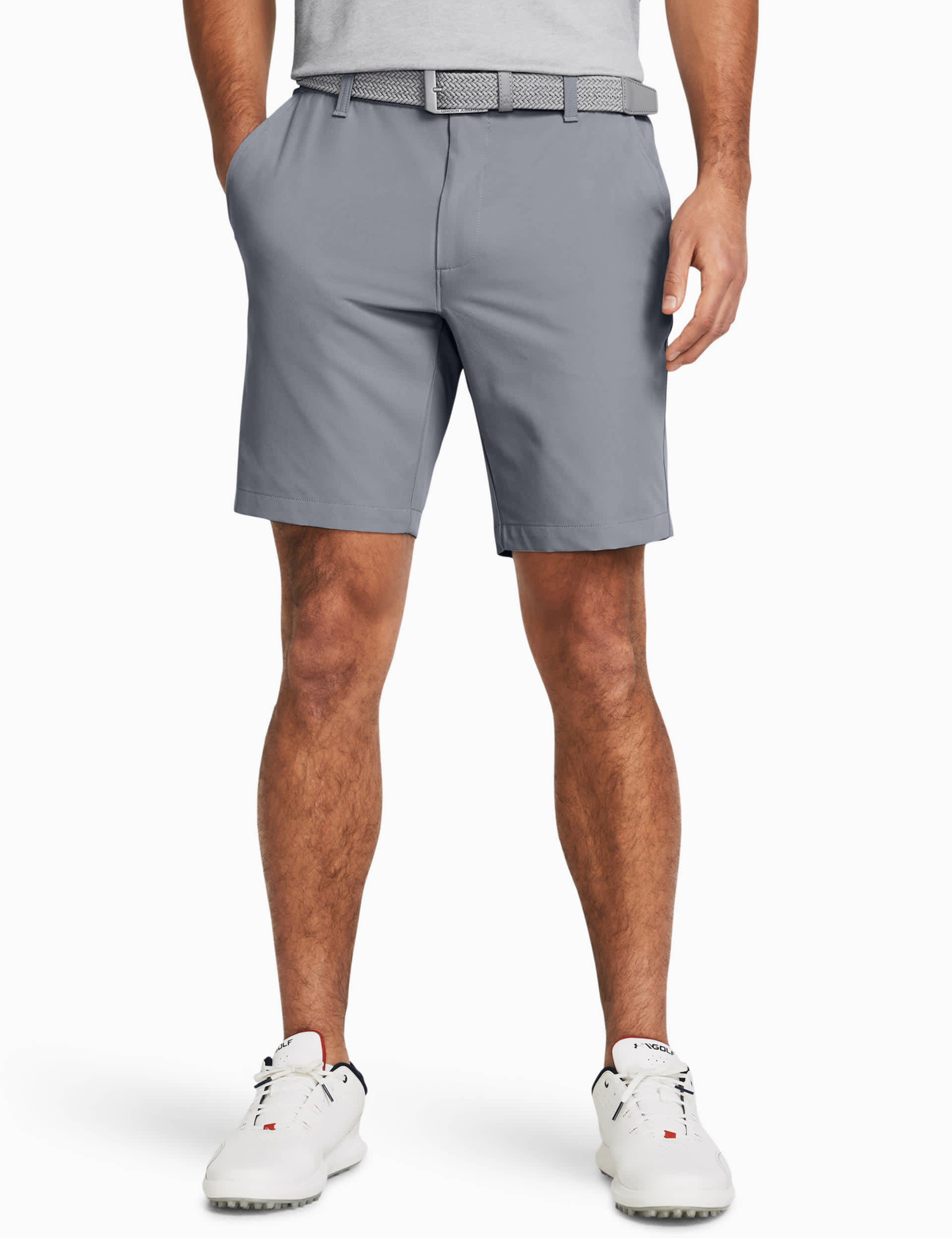 Under Armour Men's Drive Stretch Sport Shorts - 34 - Grey, Grey