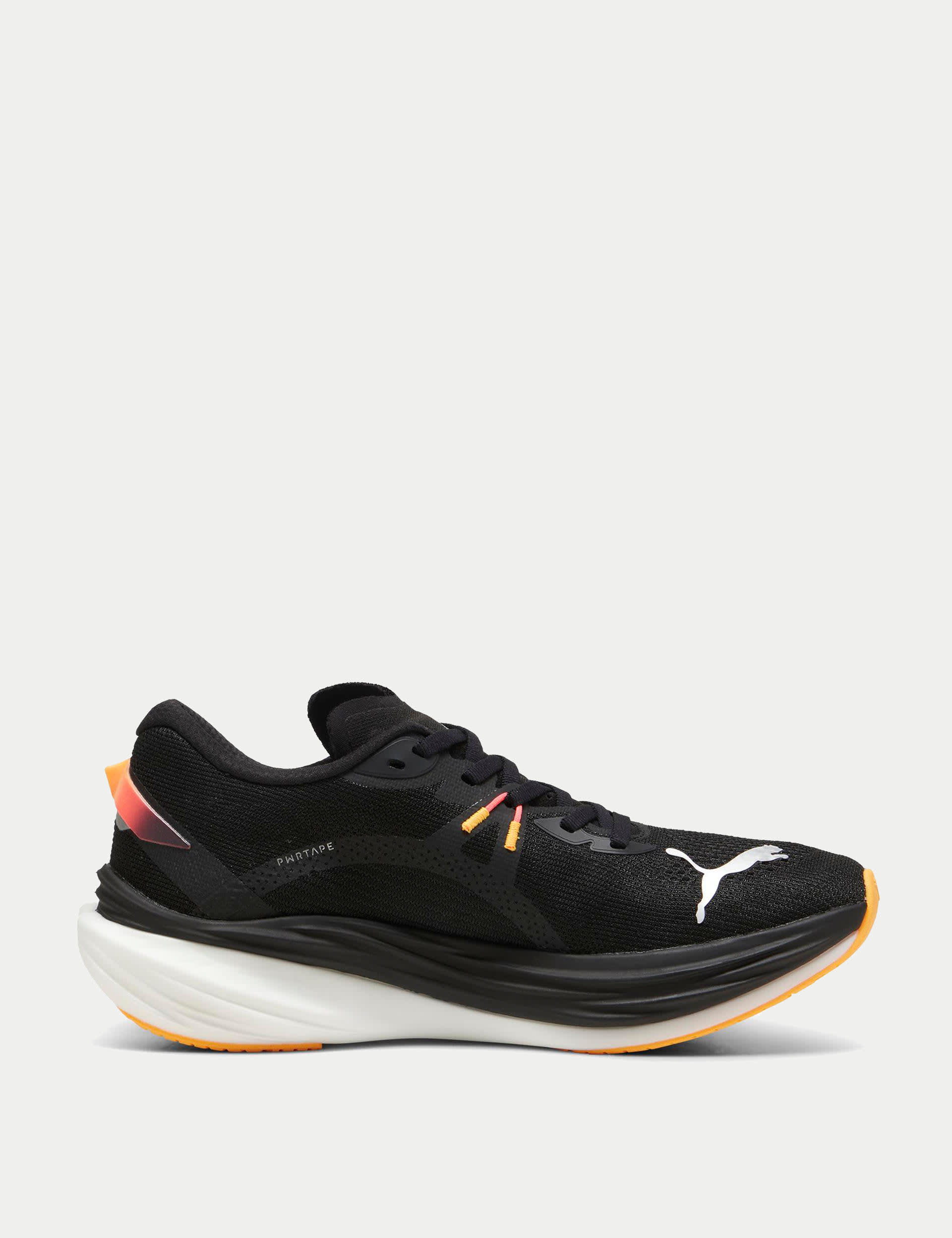 Puma Men's Deviate NITRO™ 3 Trainers - 9 - Black Mix, Black,Black Mix