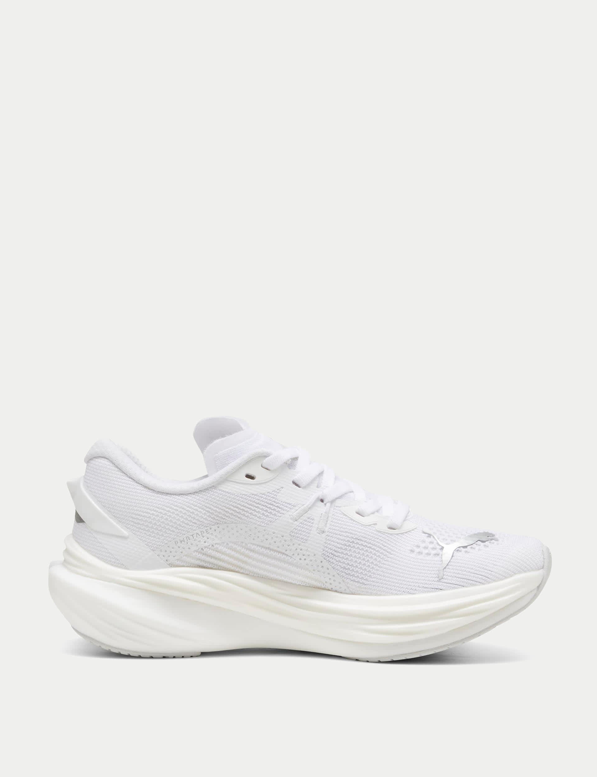 Puma Women's Deviate NITRO 3 Trainers - 6 - Soft White, Soft White