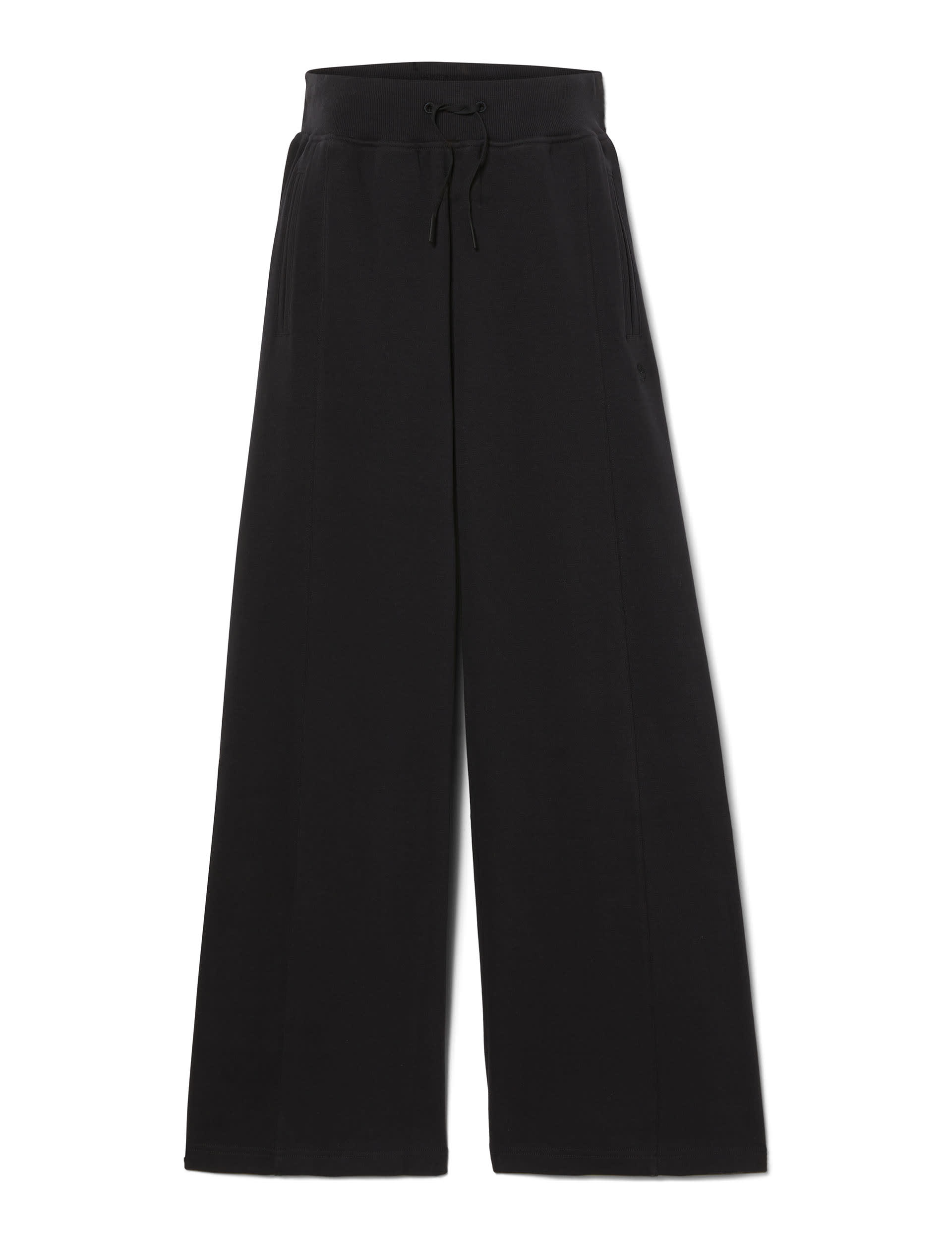 Timberland Women's Pure Cotton Wide Leg Trousers - M - Black, Black