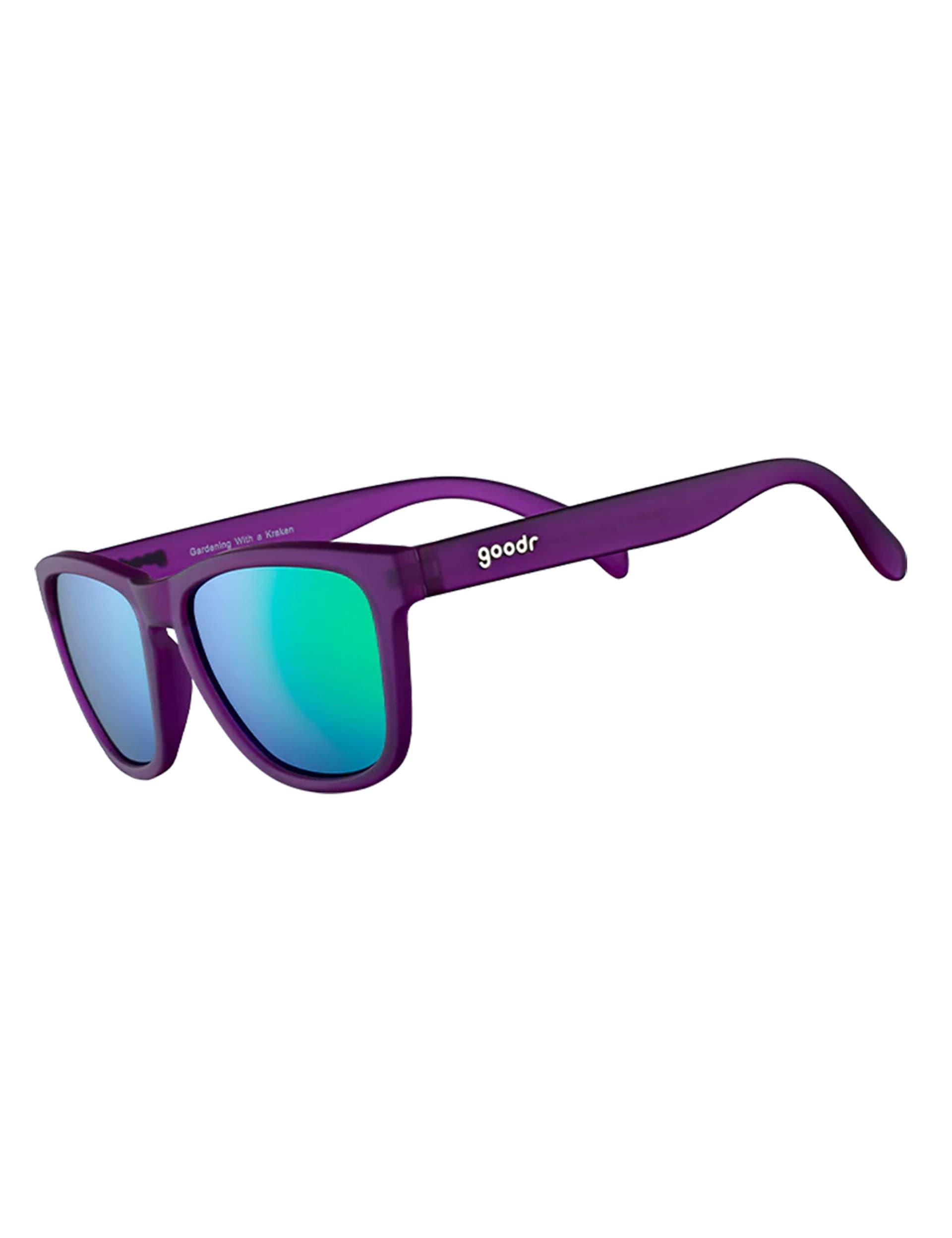 Goodr D-Frame Sunglasses - Purple Mix, Purple Mix