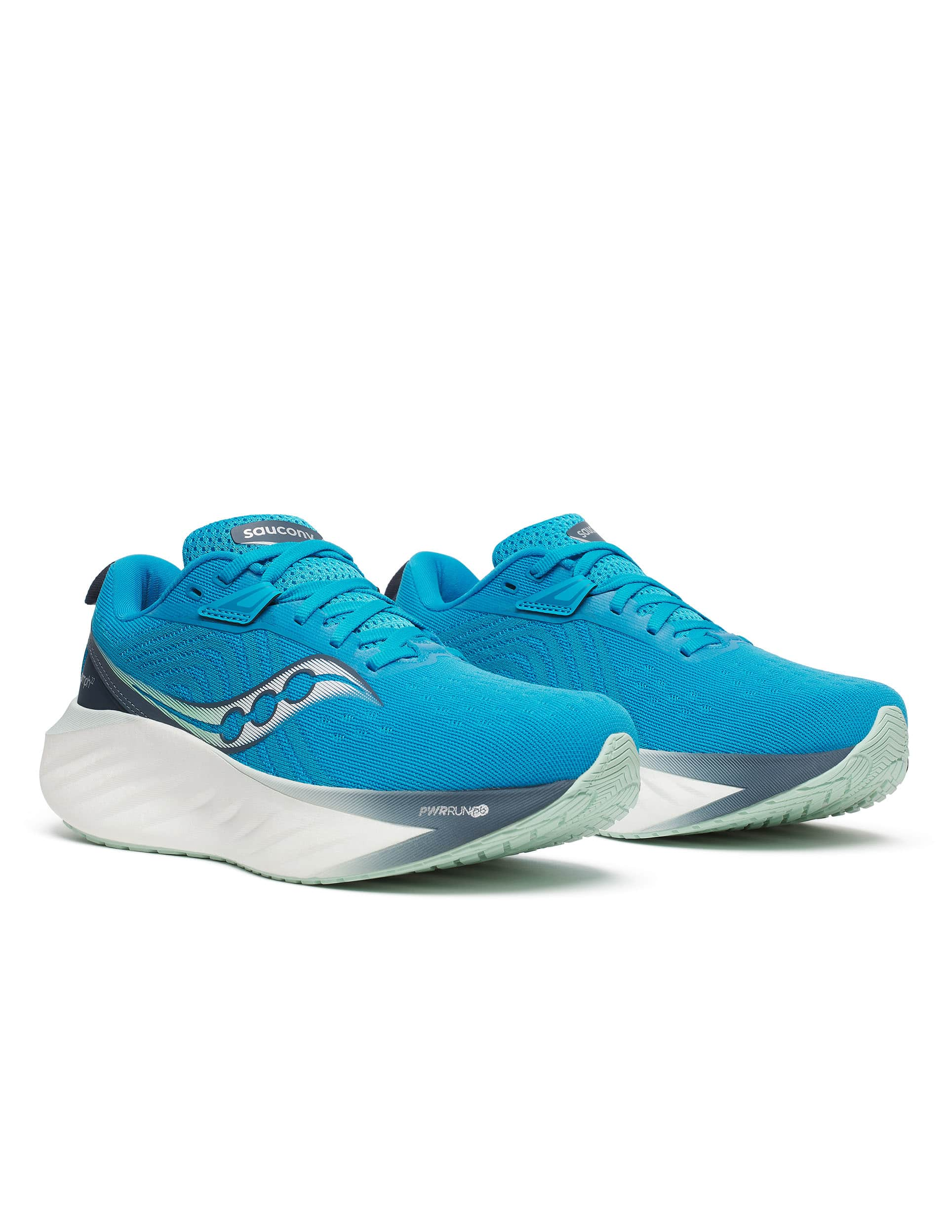 Saucony Women's Triumph 22 Trainers - 3.5 - Turquoise, Turquoise