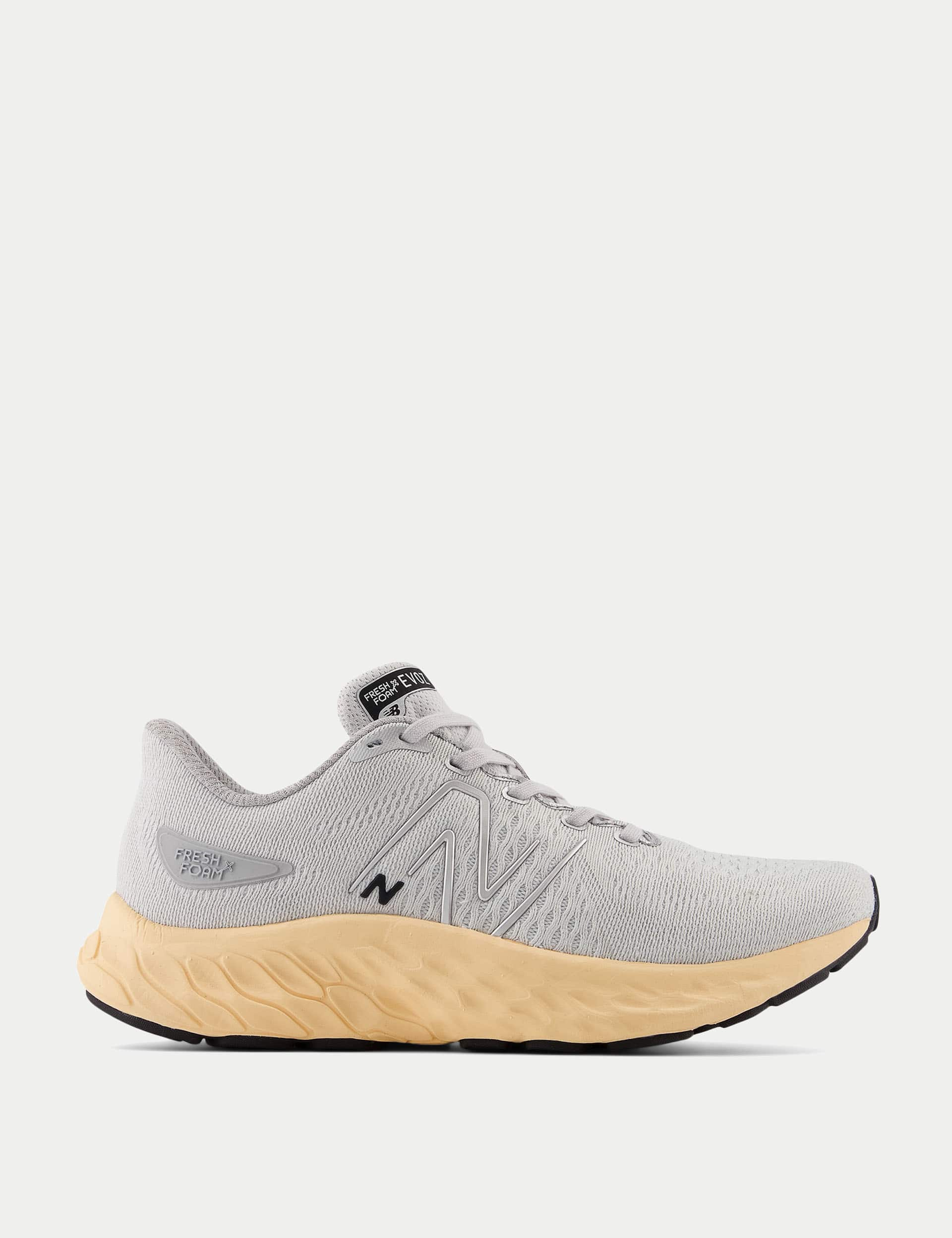 New Balance Women's Fresh Foam X Evoz V3 Trainers - 6 - Medium Grey Mix, Light Pink,Medium Grey Mix,