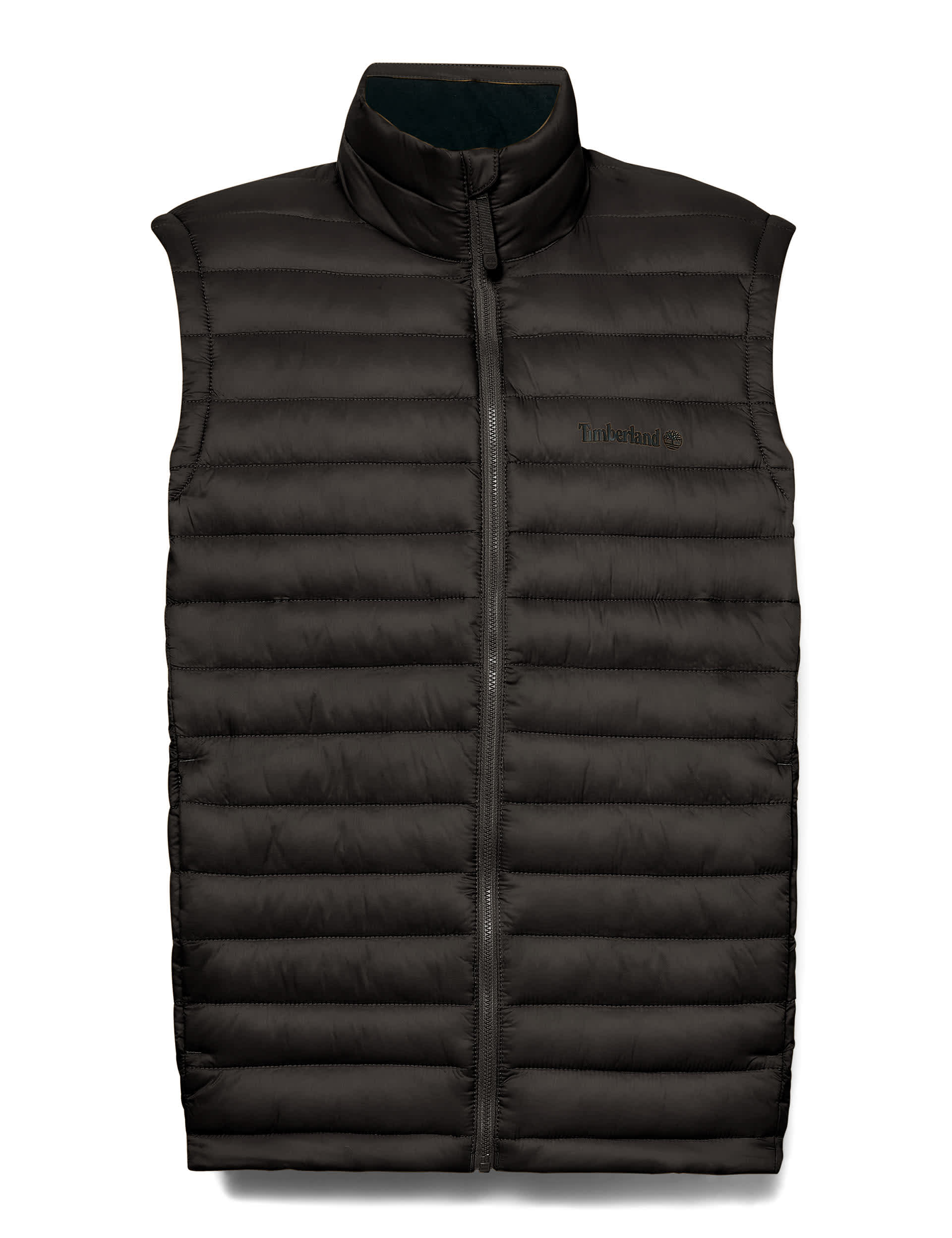 Timberland Men's Axis Peak Water Repellent Quilted Gilet - M - Black, Black,Dark Green