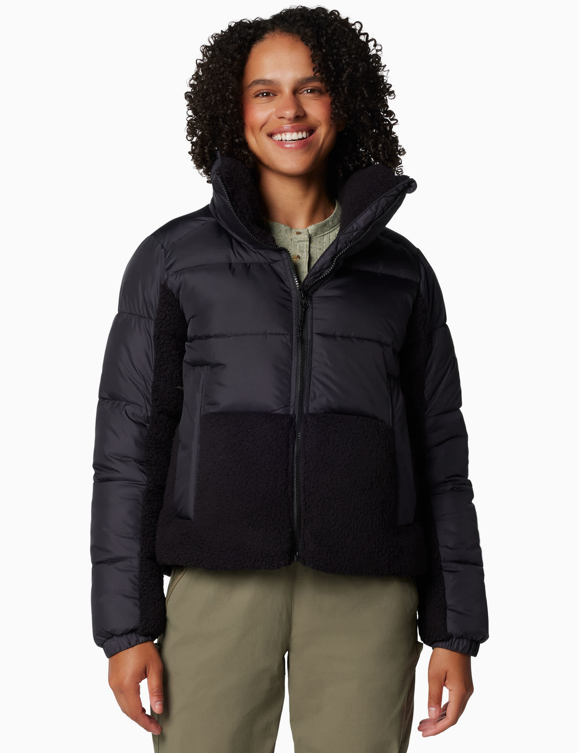 Columbia Women's Leadbetter Point II Padded Puffer Jacket - Black, Black