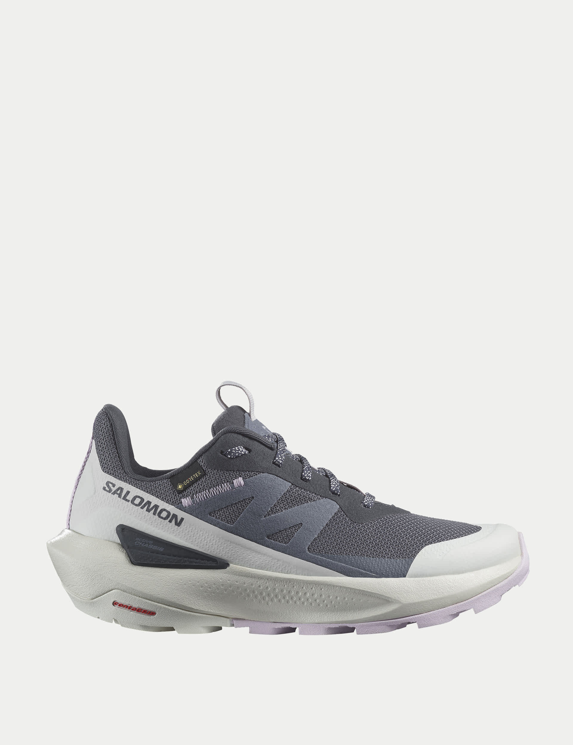 Salomon Women's Elixir Activ Gore-Tex Hiking Trainers - 6 - Dark Indigo Mix, Silver Mix,Dark Indigo 