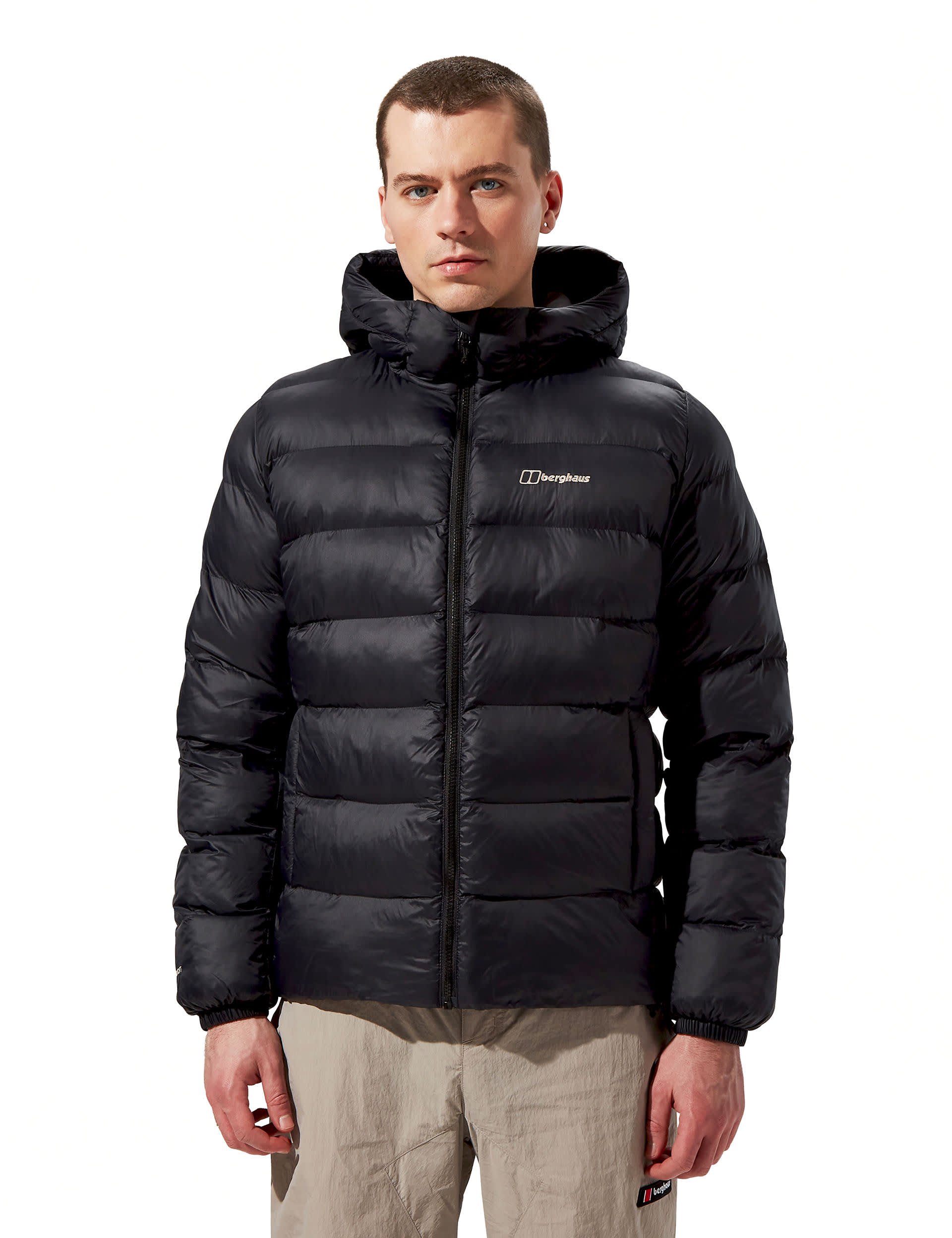 Berghaus Men's Ewden Hooded Puffer Jacket - M - Black, Black