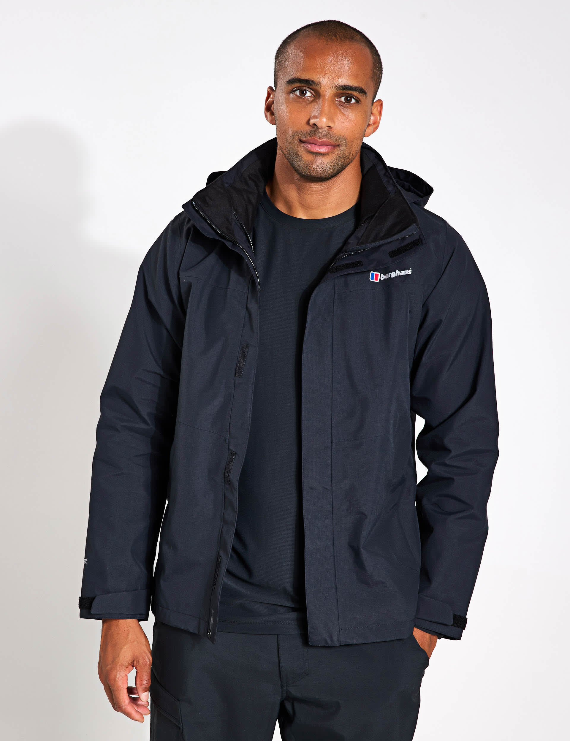 Berghaus Men's Hillwalker Interactive Goretex Anorak - Black, Black