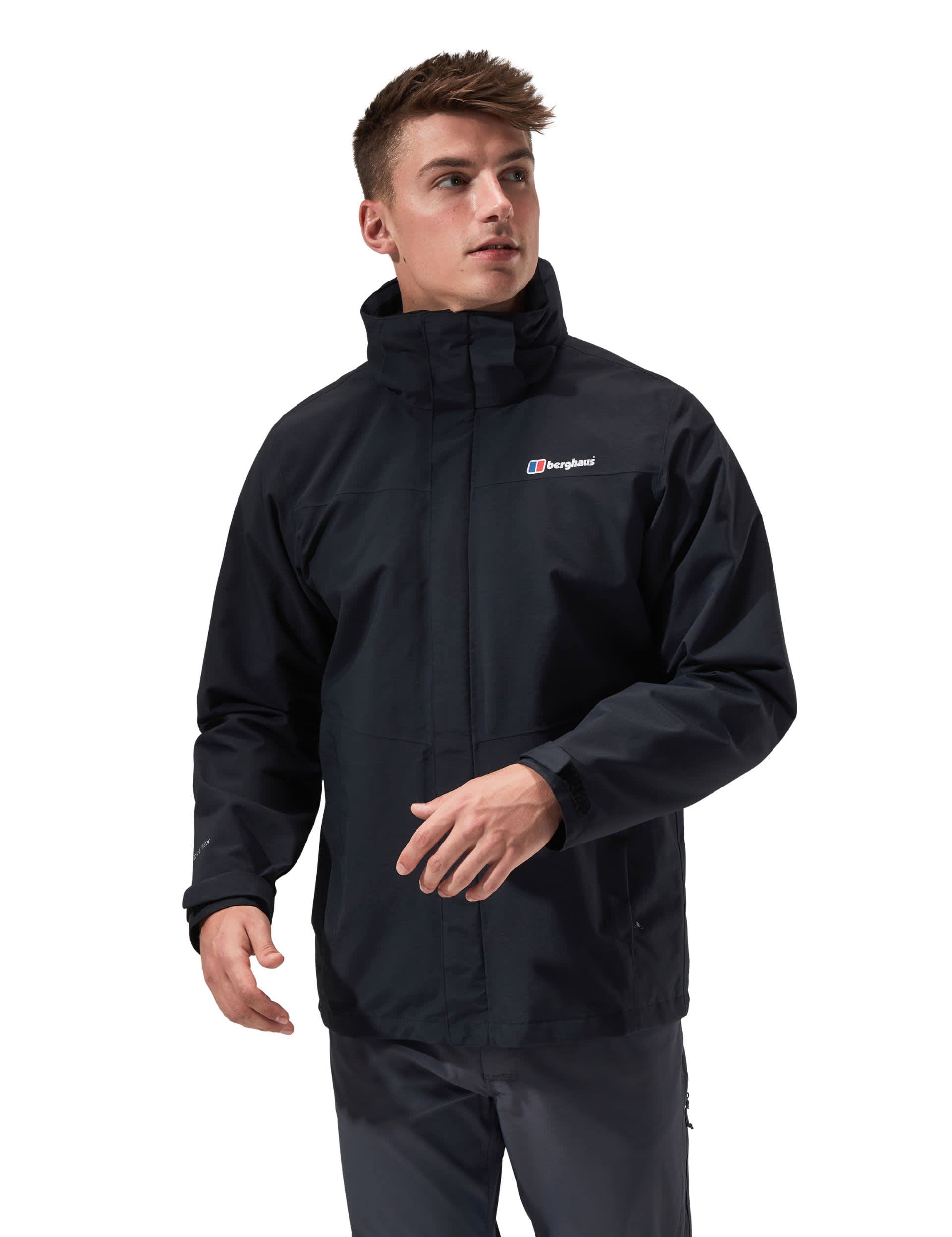 Berghaus Men's Hillwalker 3 in 1 Anorak - M - Black, Black