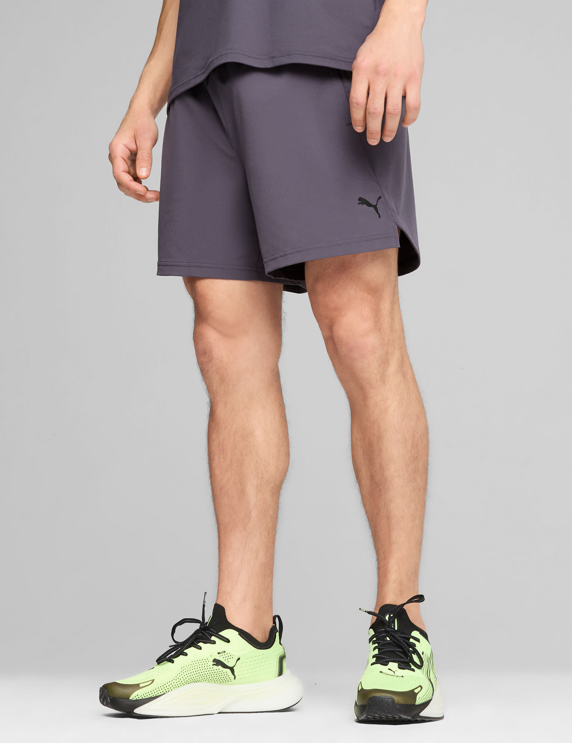 Puma Men's Always On Stretch Woven Sport Shorts - Dark Grey, Dark Grey