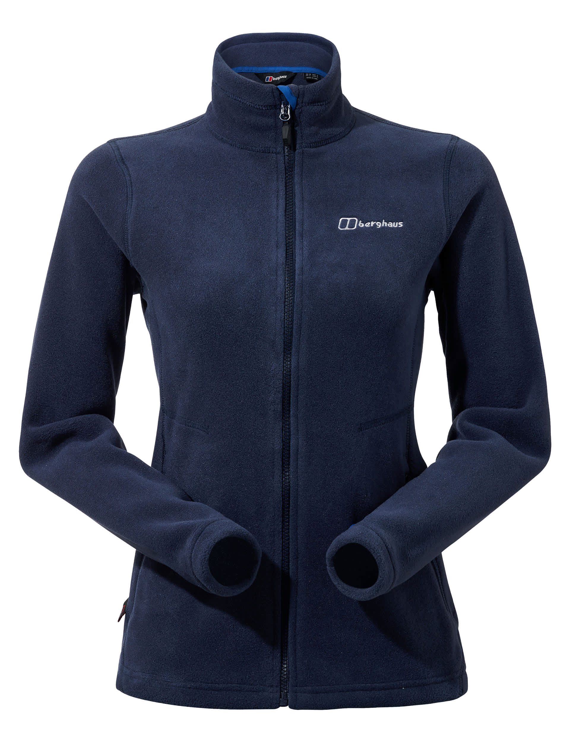 Berghaus Women's Prism InterActive Polartec Fleece Jacket - 12 - Dark Blue, Dark Blue,Soft Pink